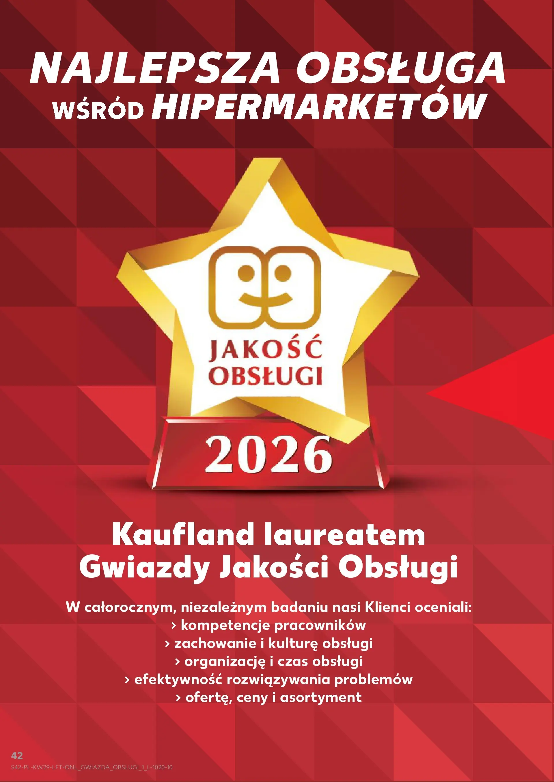 Kaufland gazetka (16.07.2026) - od jutra | Strona: 42 Kaufland gazetka od 16.07.2026 - od jutra PDF | Strona: 42