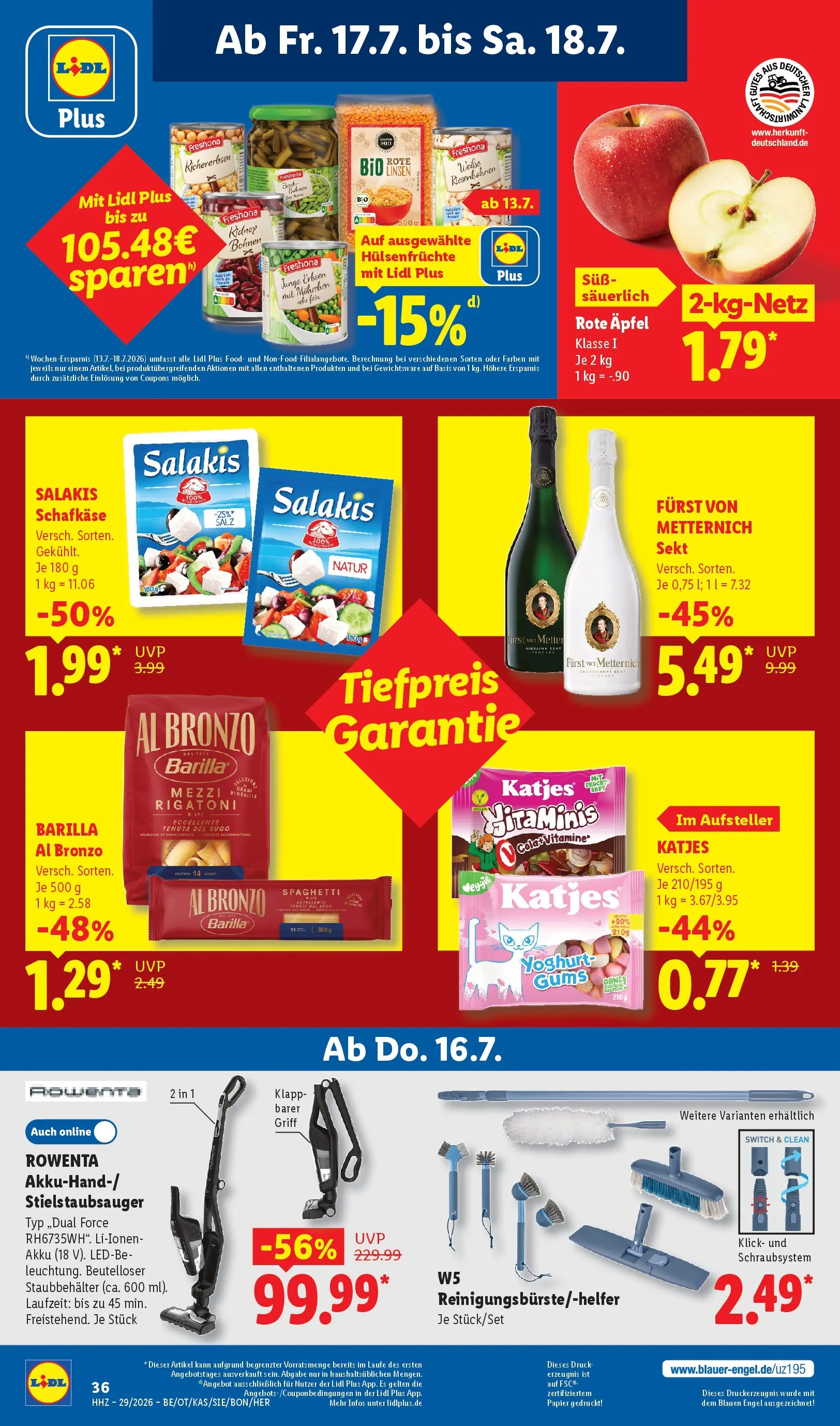Lidl Prospekt Senftenberg (ab 13.07.2026) ยป Angebote online | Seite: 72 Lidl Prospekt Senftenberg (ab 13.07.2026) zum Blรคttern ยป Angebote | Seite: 72