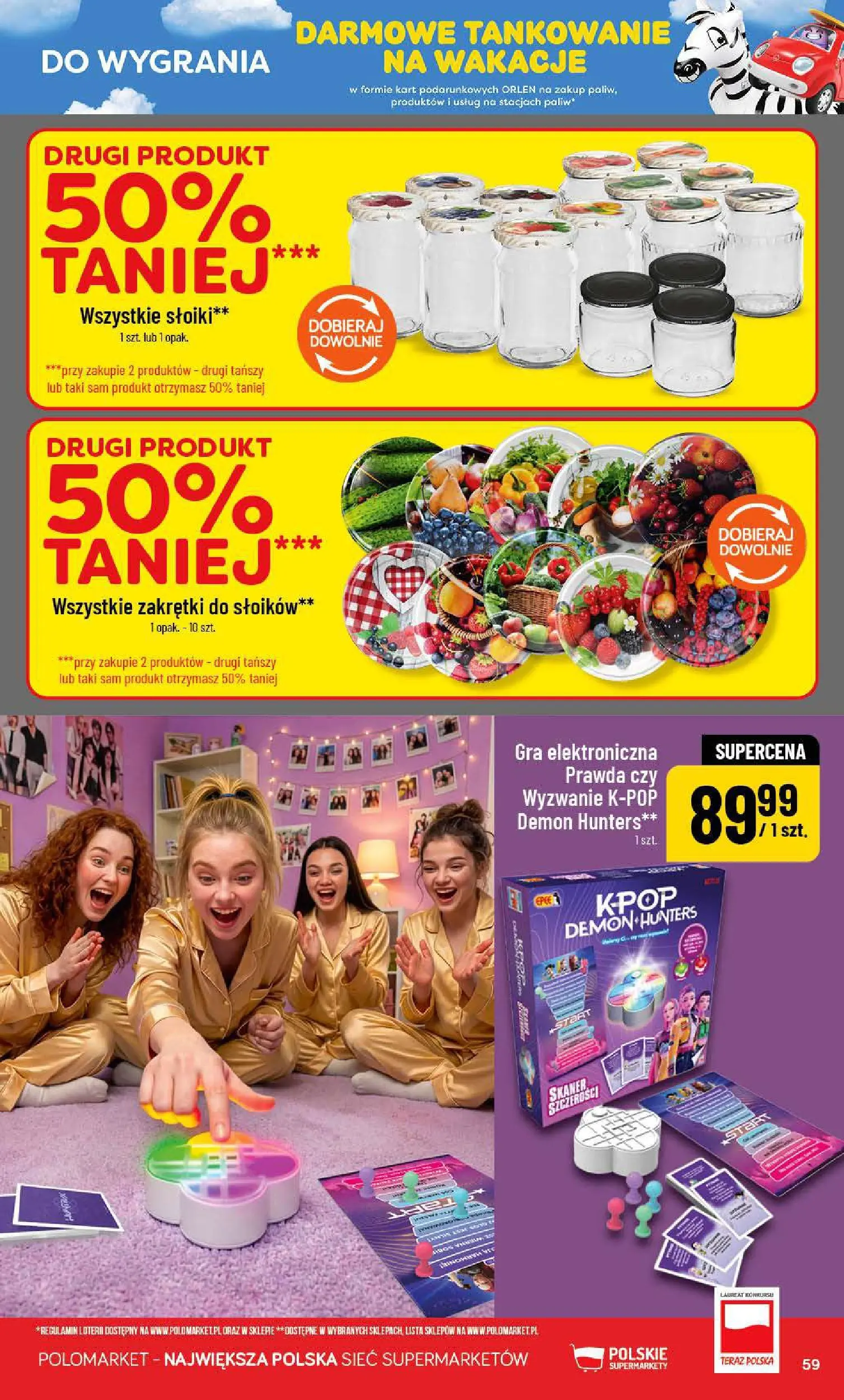 Nowa POLOmarket gazetka od jutra 15.07.2026 | Strona: 59 | Produkty: Gra, Skaner