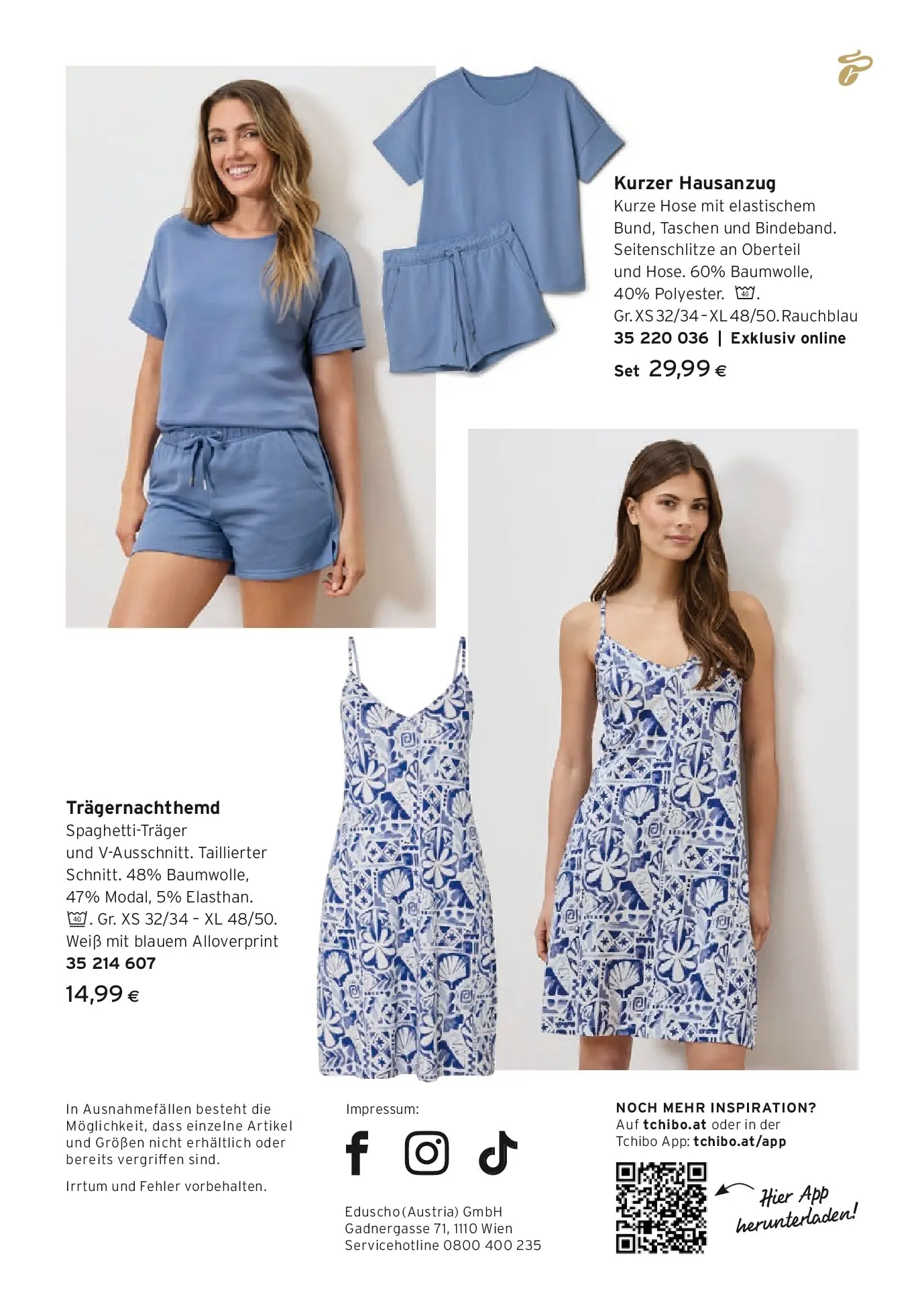 Tchibo Eduscho - Tchibo: Inspiriert vom Meer von 23.07.2026 - Aktuelle Angebote | Seite: 22 | Produkte: Hose, Kurze hose