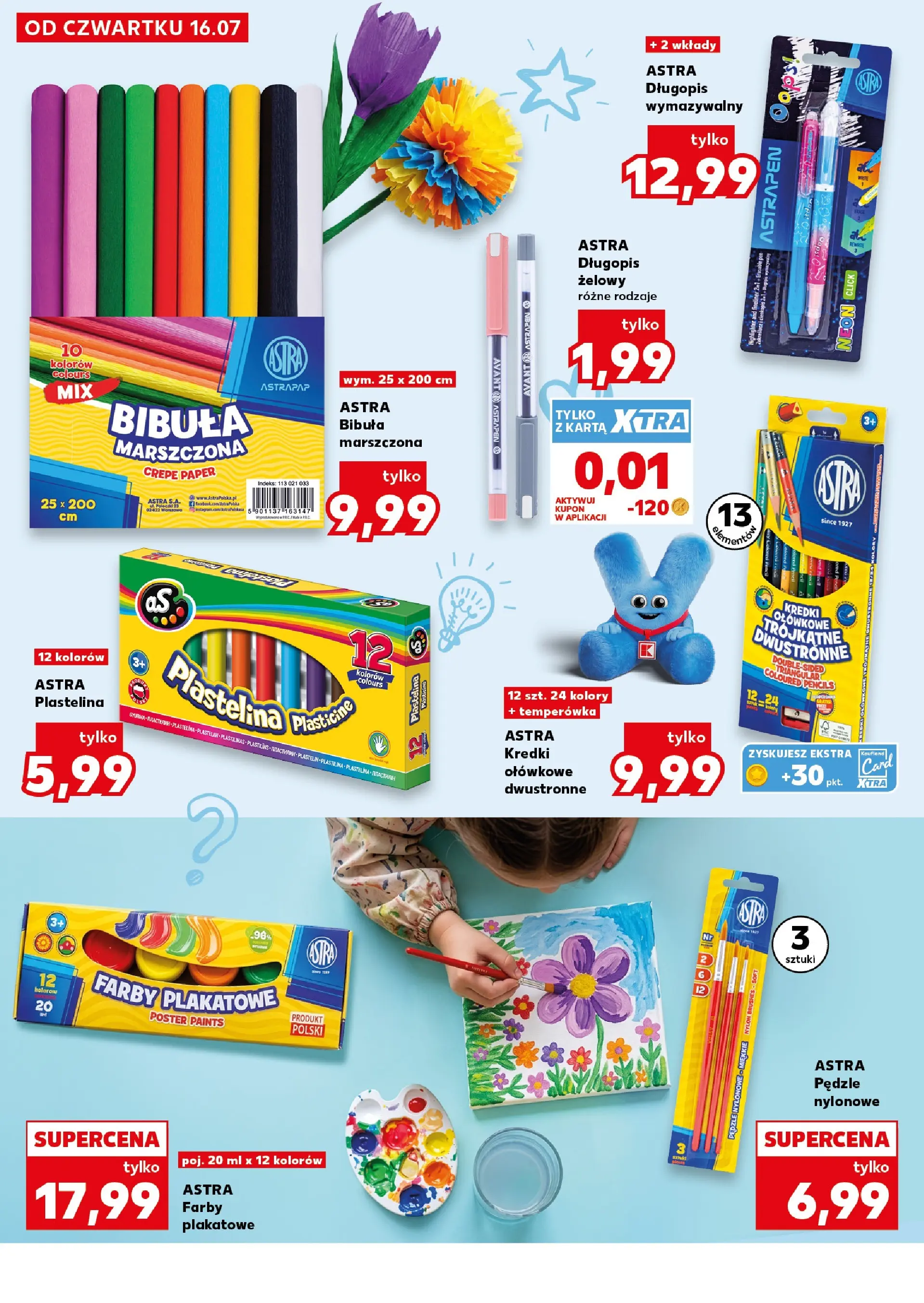 Kaufland gazetka - Katalog artykułów szkolnych od 16.07.2026 - od jutra PDF | Strona: 6 | Produkty: Karta, Temperówka, Por