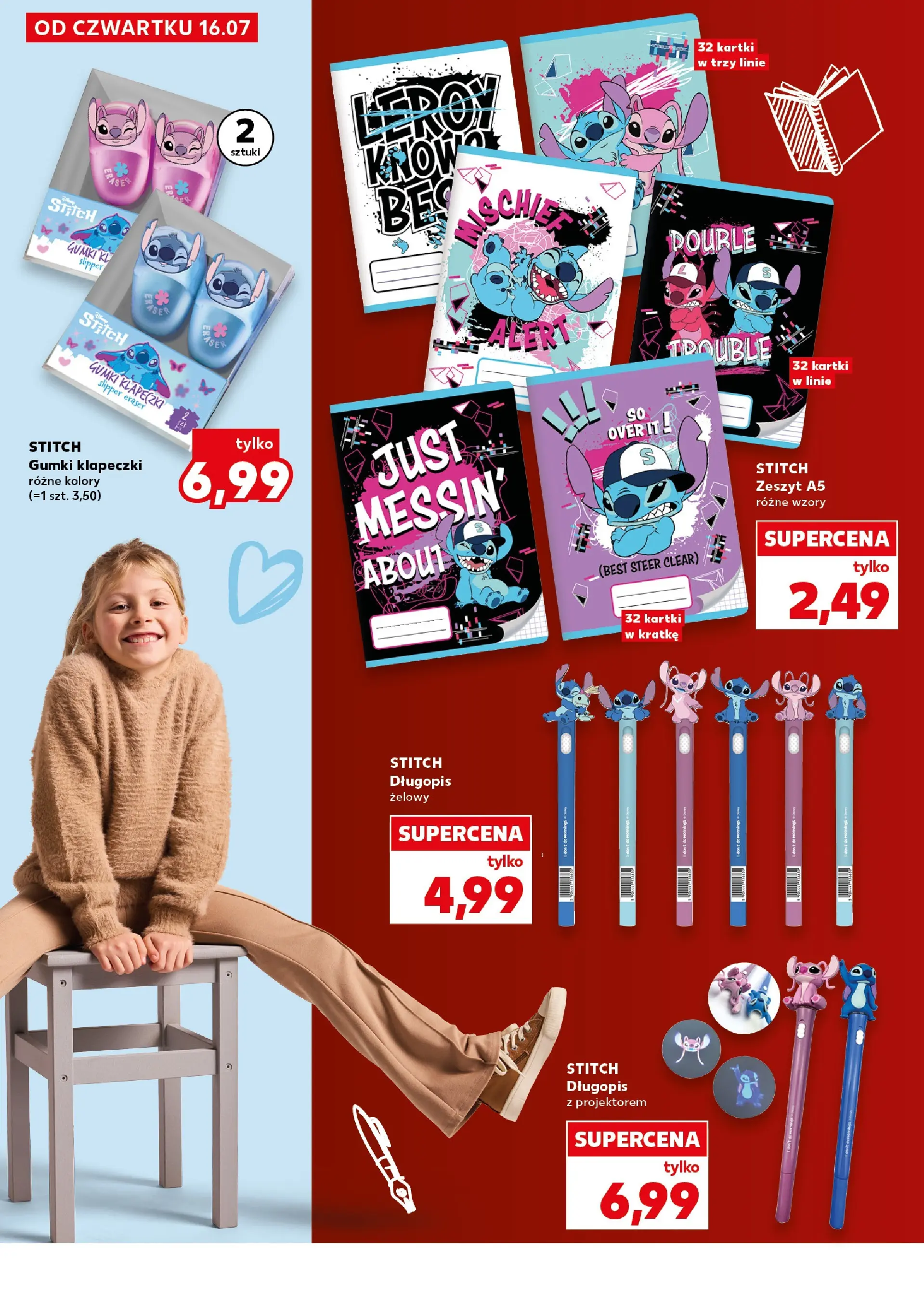 Kaufland gazetka - Katalog artykułów szkolnych od 16.07.2026 - od jutra PDF | Strona: 18 | Produkty: Notebook, Zeszyt