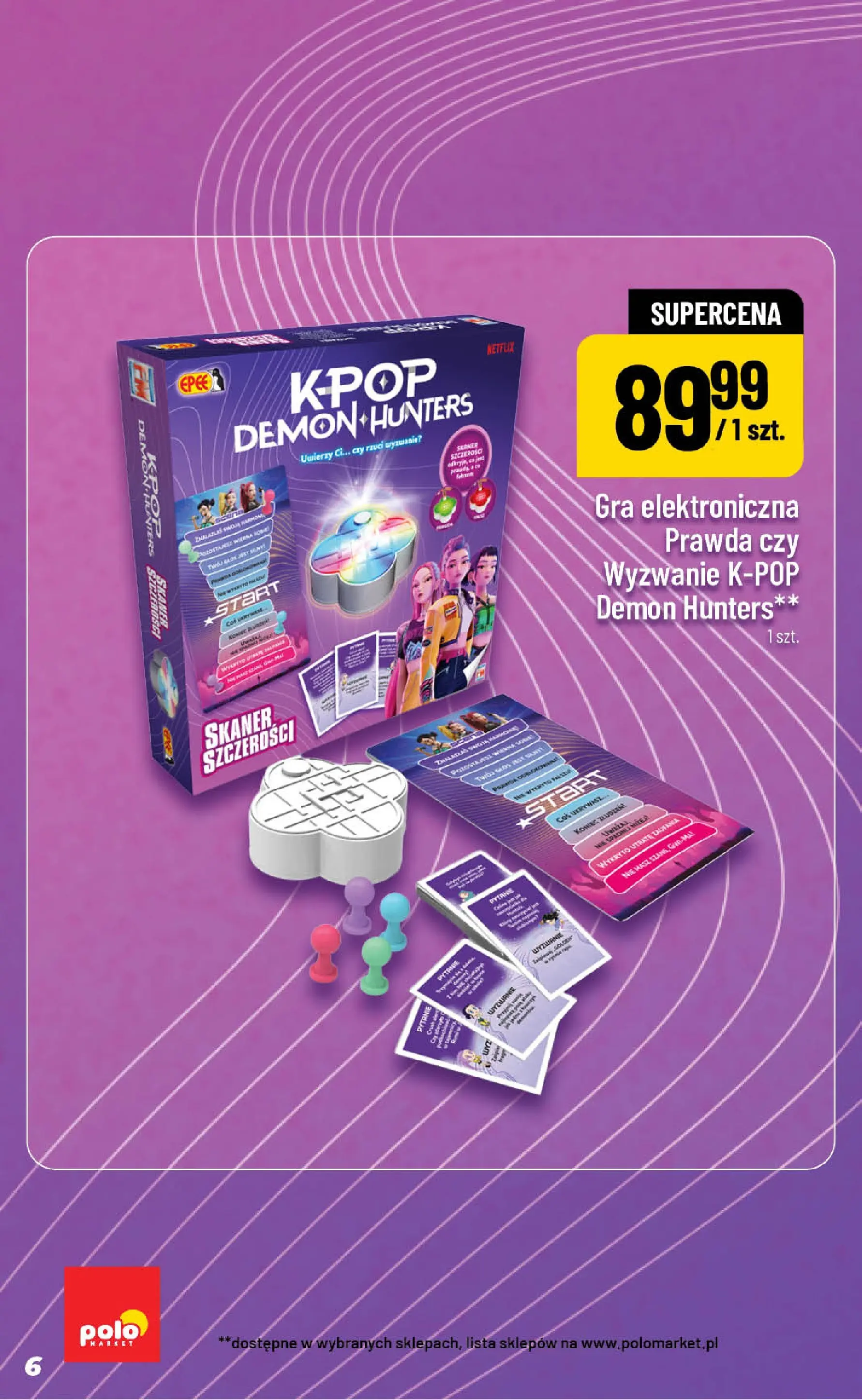 Nowa POLOmarket gazetka od jutra 14.07.2026 | Strona: 6 | Produkty: Gra, Skaner