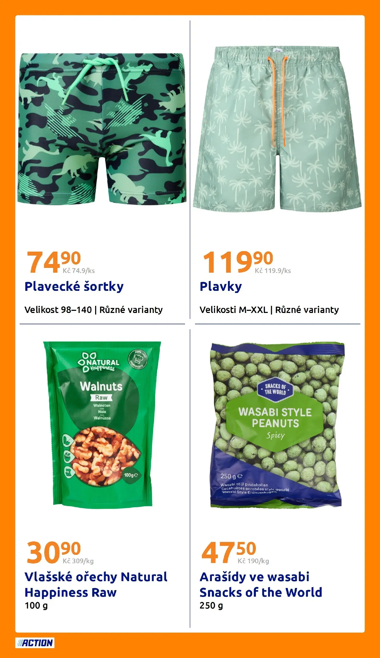 Action leták od 15.07.2026 - Akční leták online | Strana: 24 | Produkty: Wasabi, Plavky, Ořechy, Arašídy