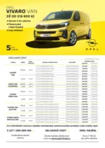 Opel OPEL VIVARO VAN &ndash; do 30.09.2026