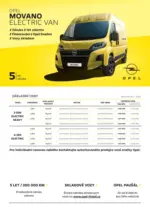 Opel OPEL MOVANO ELECTRIC VAN &ndash; do 30.09.2026