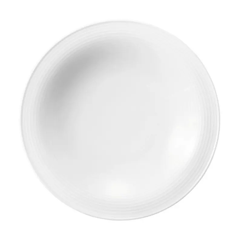 Suppenteller Beat wei&szlig; uni 22,5 cm