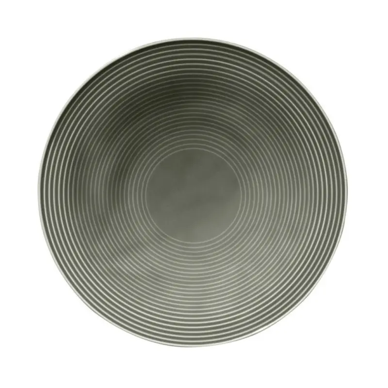 Suppenteller Beat perlgrau uni 22,5/4,1 cm
