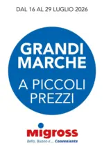 Migross Superstore Grandi marche - al 29.07.2026