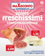 Mercat&ograve; Sconti freschissimi - al 09.08.2026