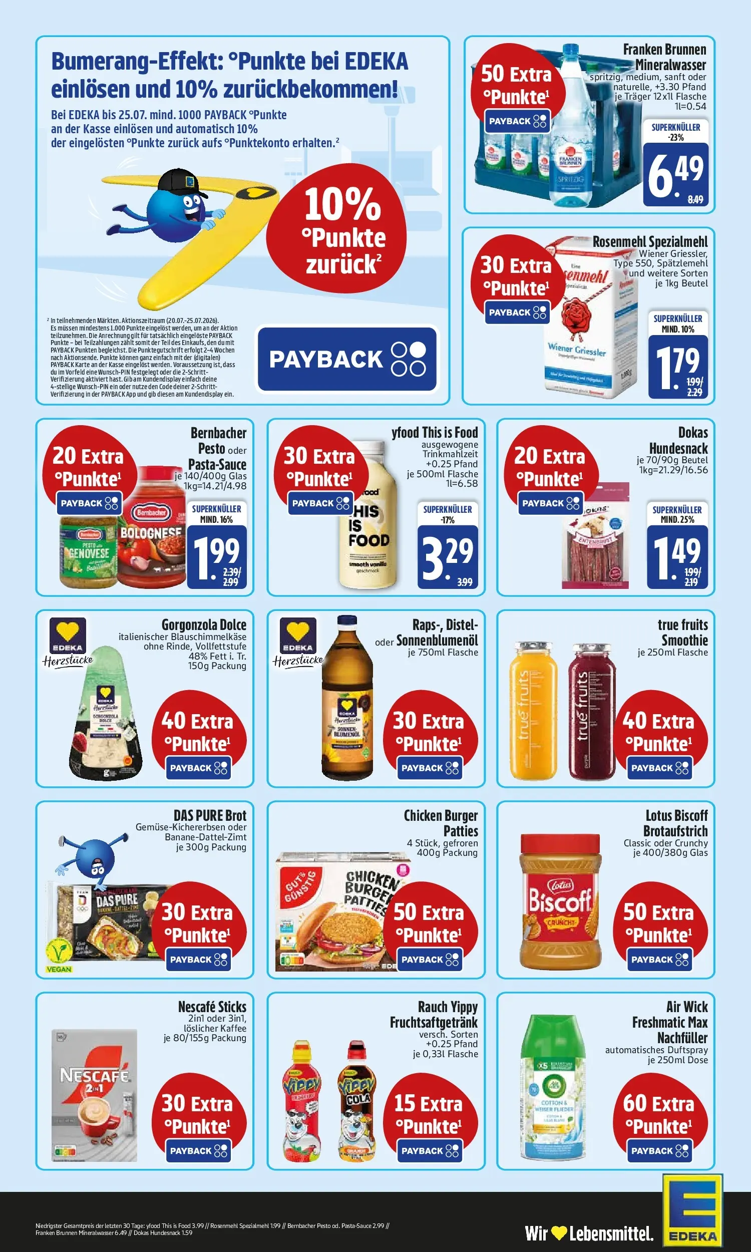 Edeka prospekt Neusäß-Steppach (ab 20.07.2026) » Angebote Online | Seite: 2 | Produkte: Nescafe, Cola, Sonnenblumenol, Brot