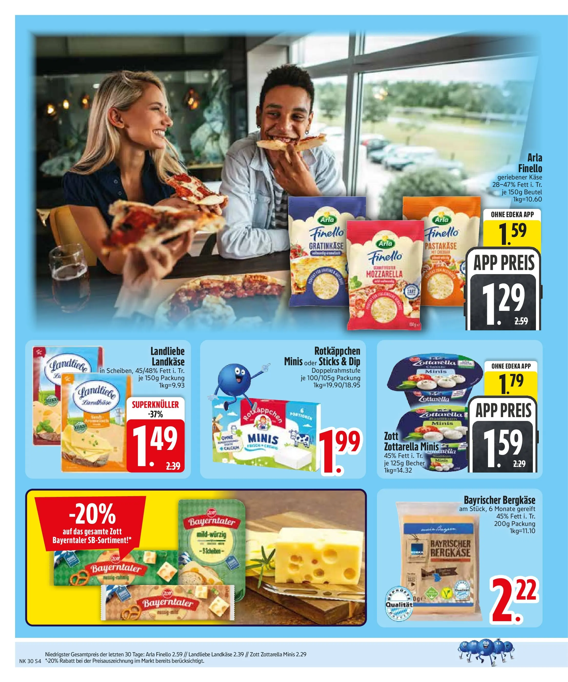 Edeka prospekt Trostberg (ab 20.07.2026) » Angebote Online | Seite: 6 | Produkte: Käse, Mozzarella, Rotkäppchen