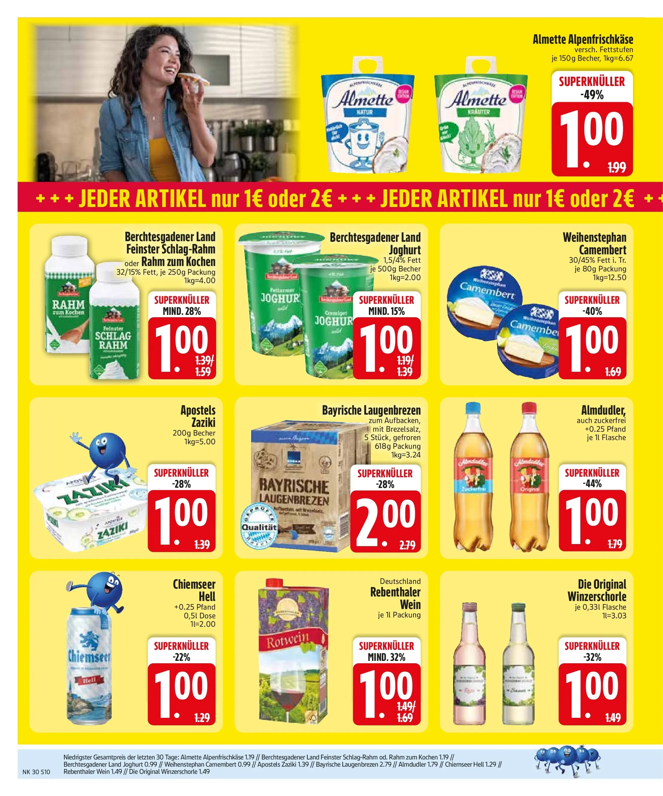 Edeka prospekt Trostberg (ab 20.07.2026) » Angebote Online | Seite: 12 | Produkte: Almette, Joghurt, Rotwein, Wein