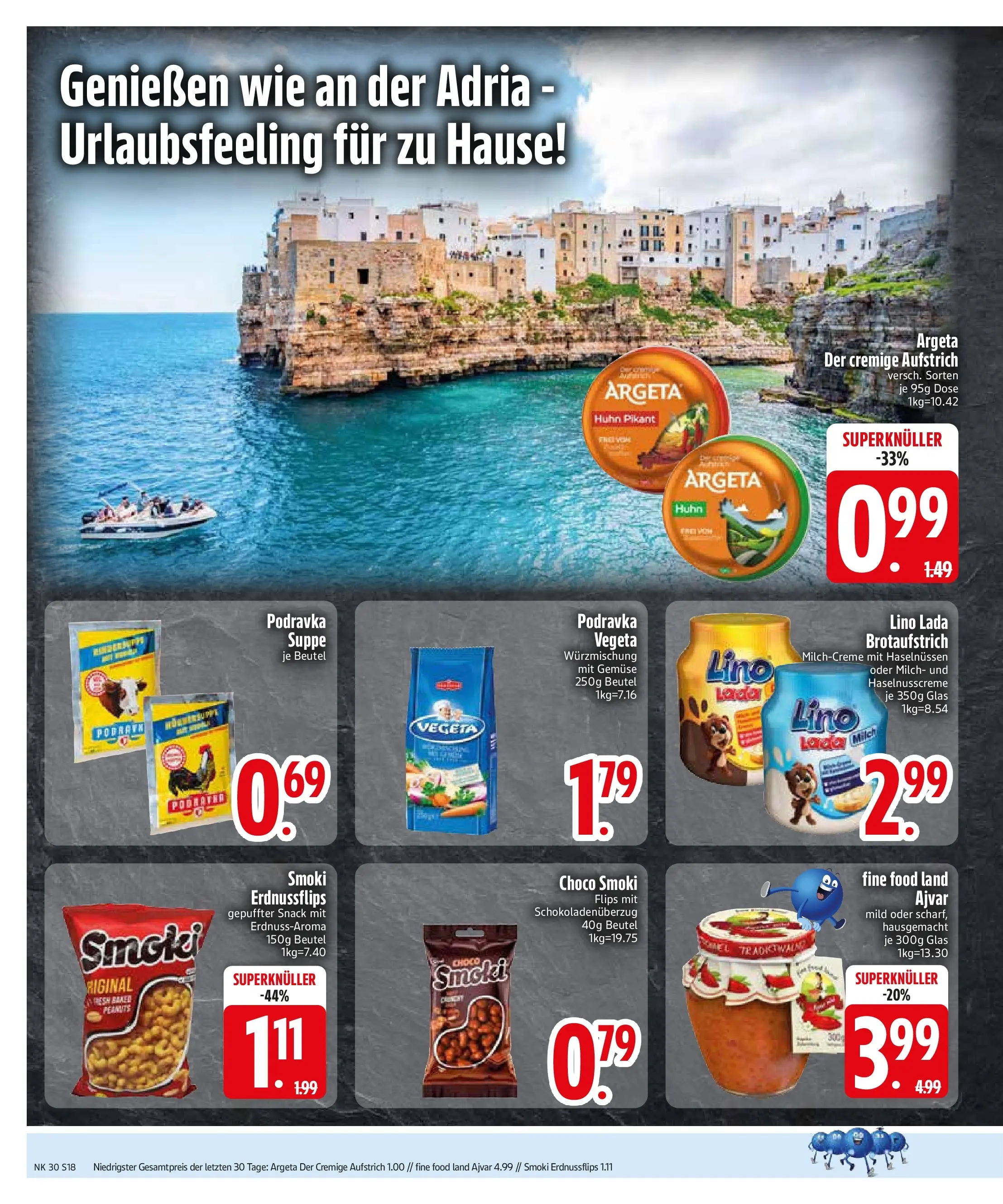 Edeka prospekt Trostberg (ab 20.07.2026) » Angebote Online | Seite: 20 | Produkte: Milch, Gemüse