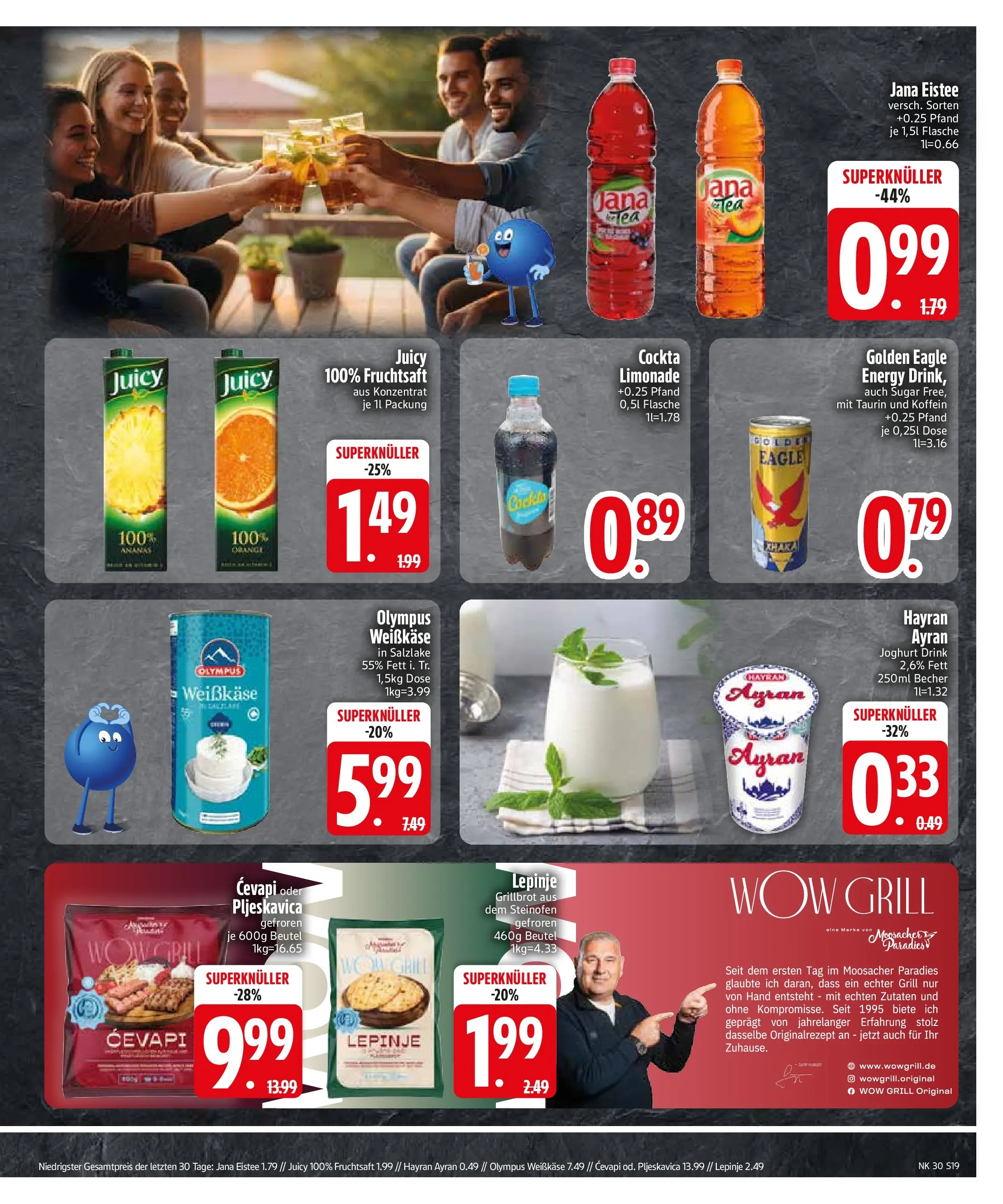 Edeka prospekt Trostberg (ab 20.07.2026) » Angebote Online | Seite: 21 | Produkte: Grill, Joghurt, Limonade, Fruchtsaft