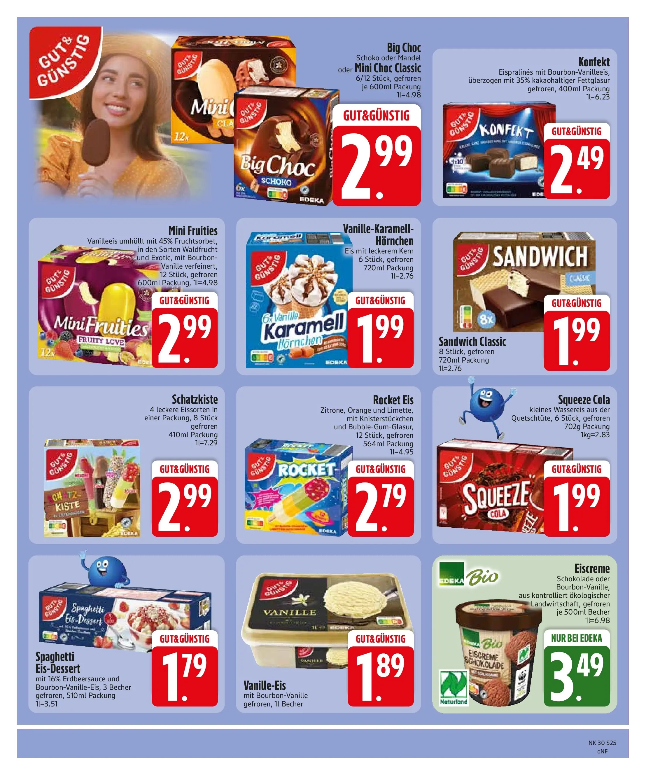 Edeka prospekt Trostberg (ab 20.07.2026) » Angebote Online | Seite: 27 | Produkte: Cola, Schokolade, Eiscreme, Bourbon