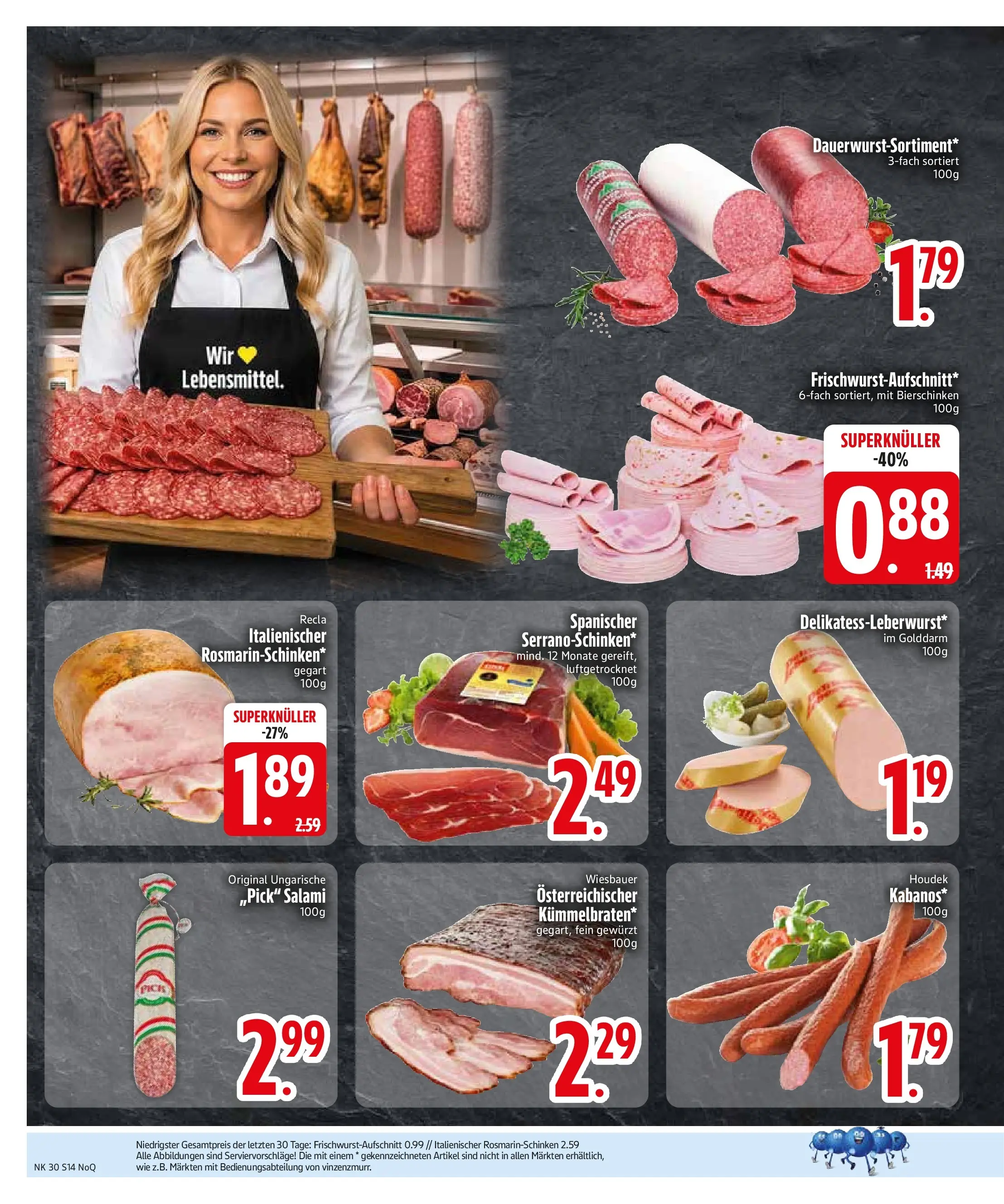 Edeka prospekt München (ab 20.07.2026) » Angebote Online | Seite: 16 | Produkte: Salami