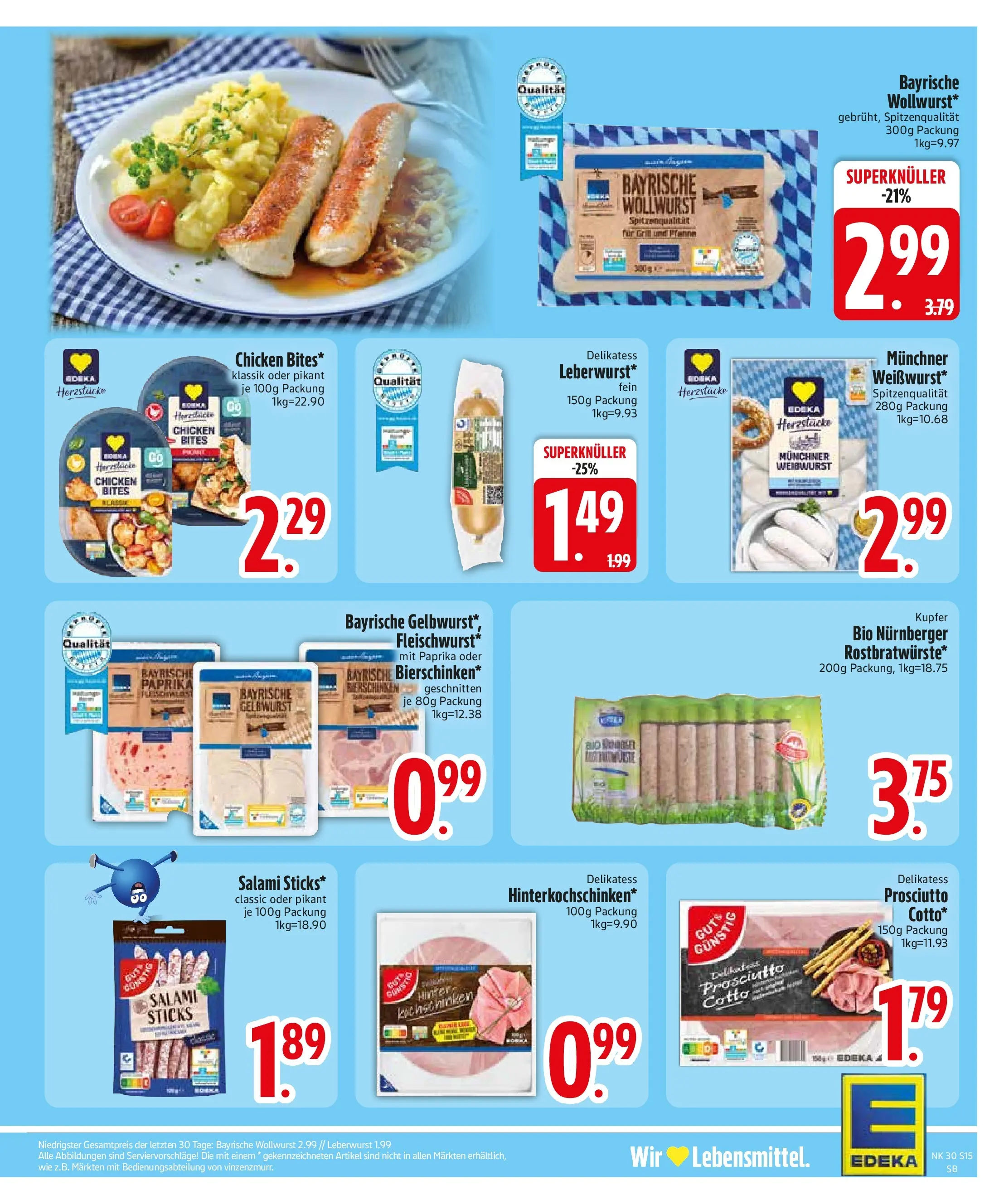 Edeka prospekt Zolling (ab 20.07.2026) » Angebote Online | Seite: 17 | Produkte: Paprika, Salami