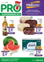 PRO7 Supermercati Offerte valide da 16 a 24 luglio 2026 - al 24.07.2026