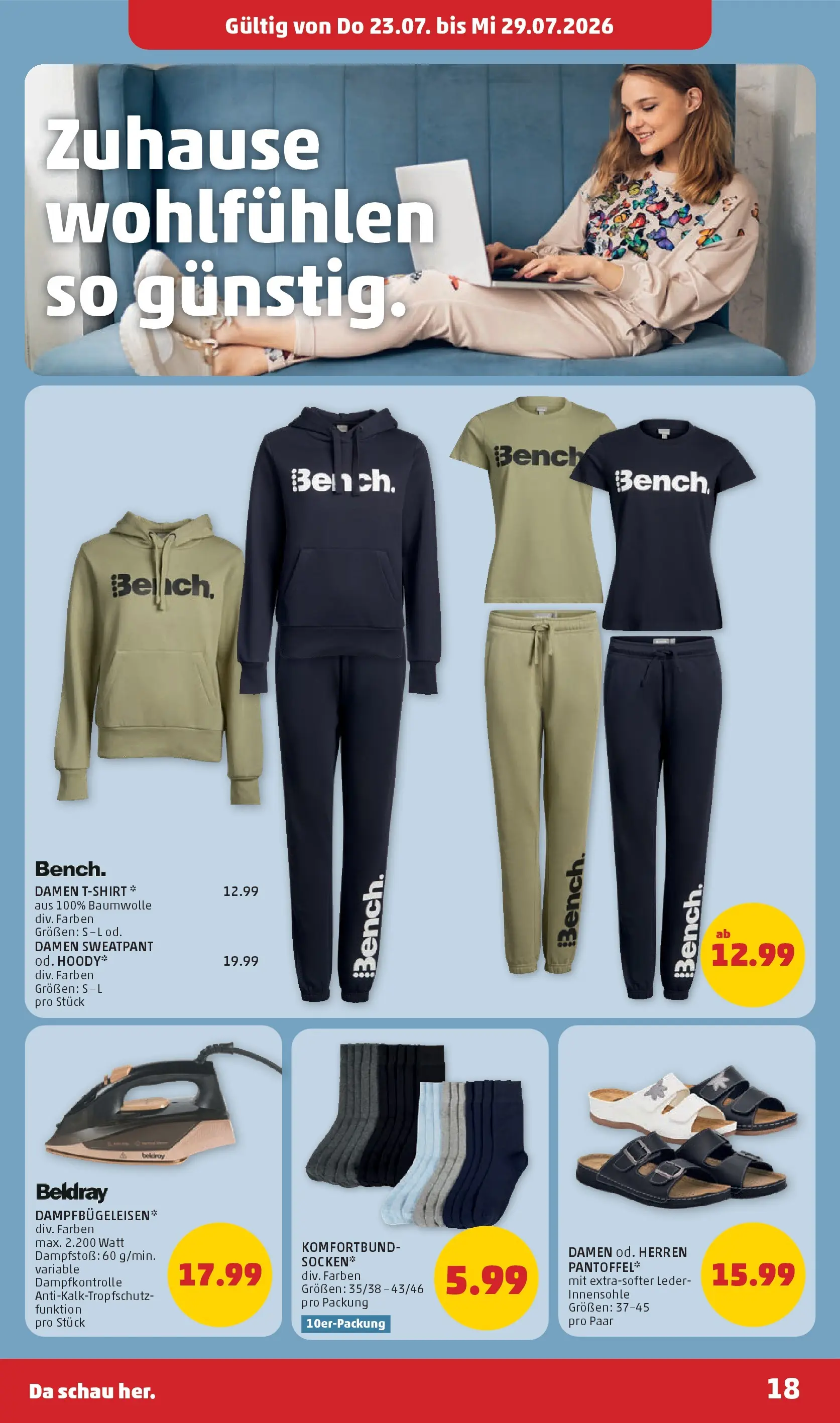 Penny Markt Die ganze Woche sparen ab (23.07.2026) - Angebote, Prospekt | Seite: 18