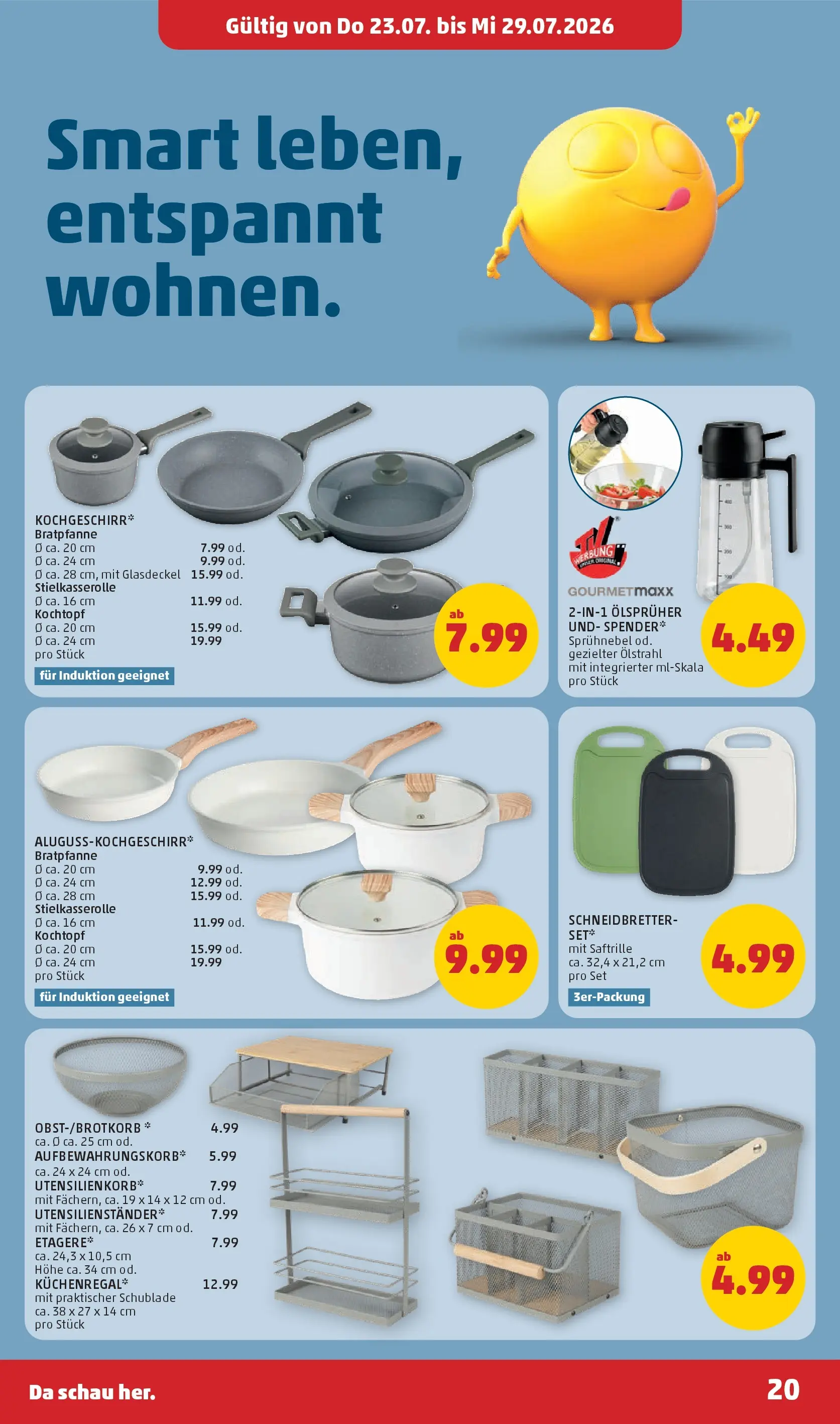 Penny Markt Die ganze Woche sparen ab (23.07.2026) - Angebote, Prospekt | Seite: 20