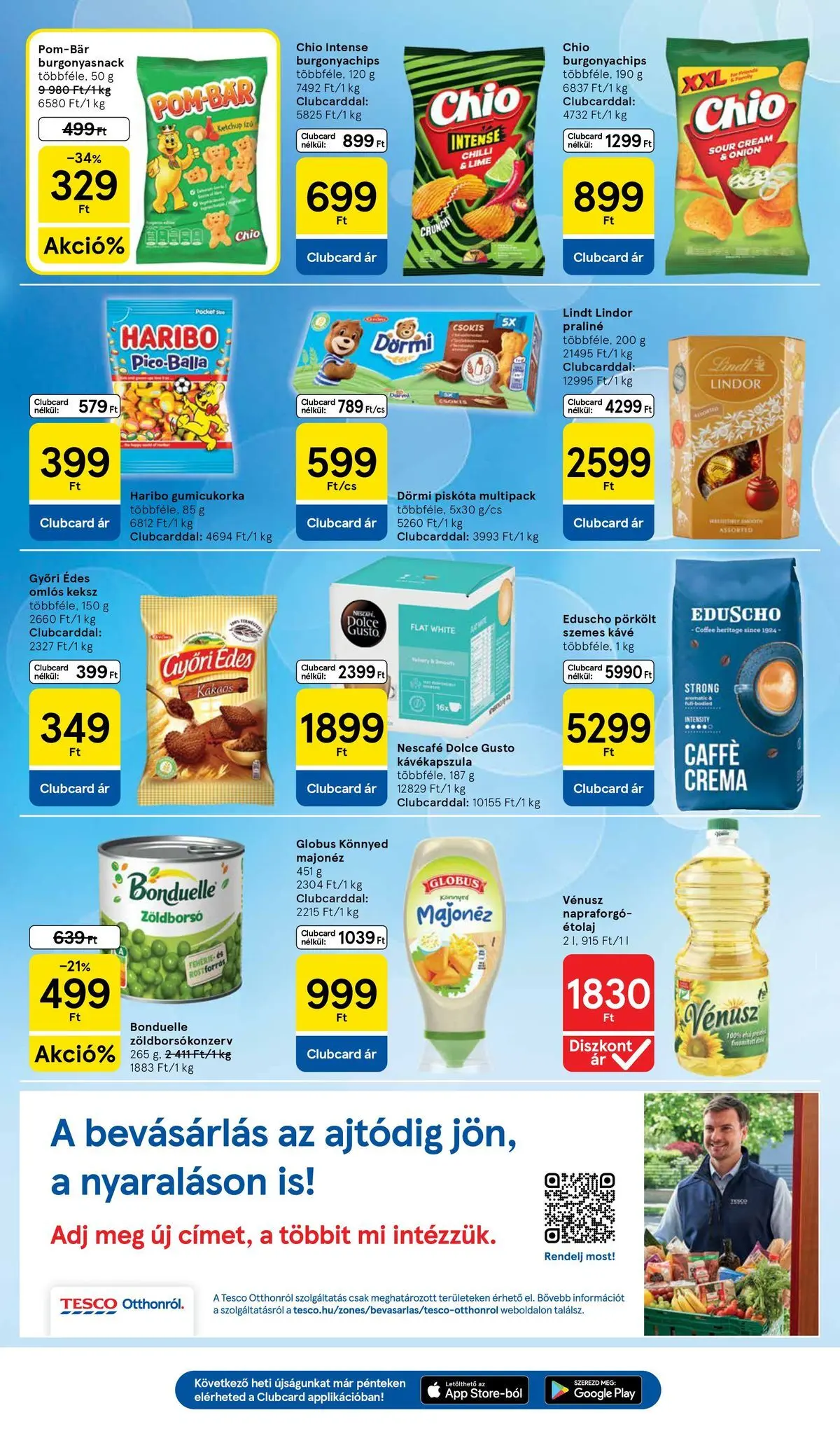 Tesco akciós újság - 2026.07.16.-tól - online | Oldal: 5 | Termékek: Dolce Gusto, Piskóta, Kávékapszula, Kávé