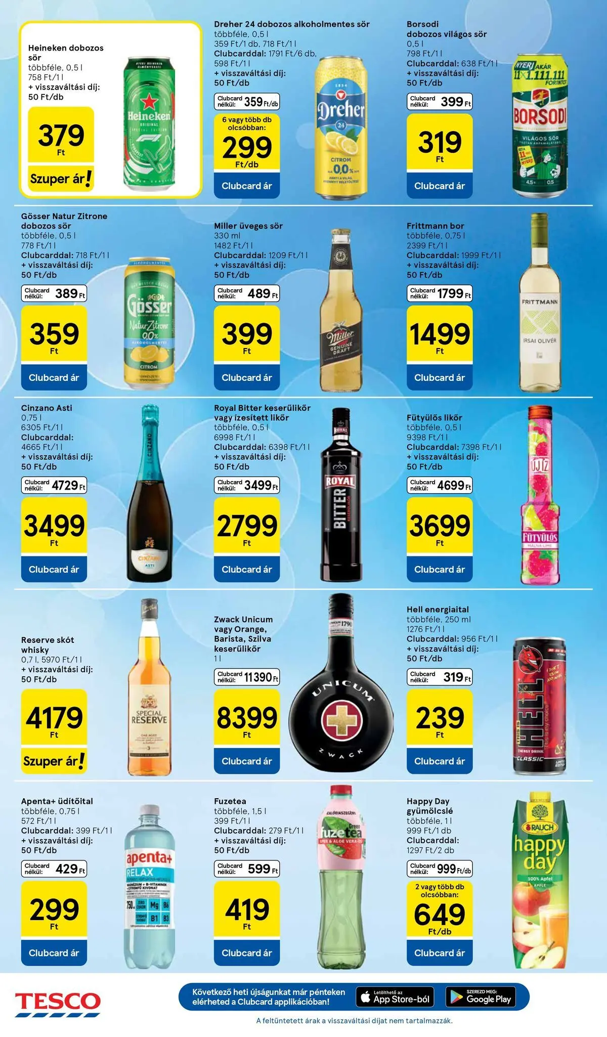 Tesco akciós újság - 2026.07.16.-tól - online | Oldal: 6 | Termékek: Gösser, Bor, Sör, Whisky