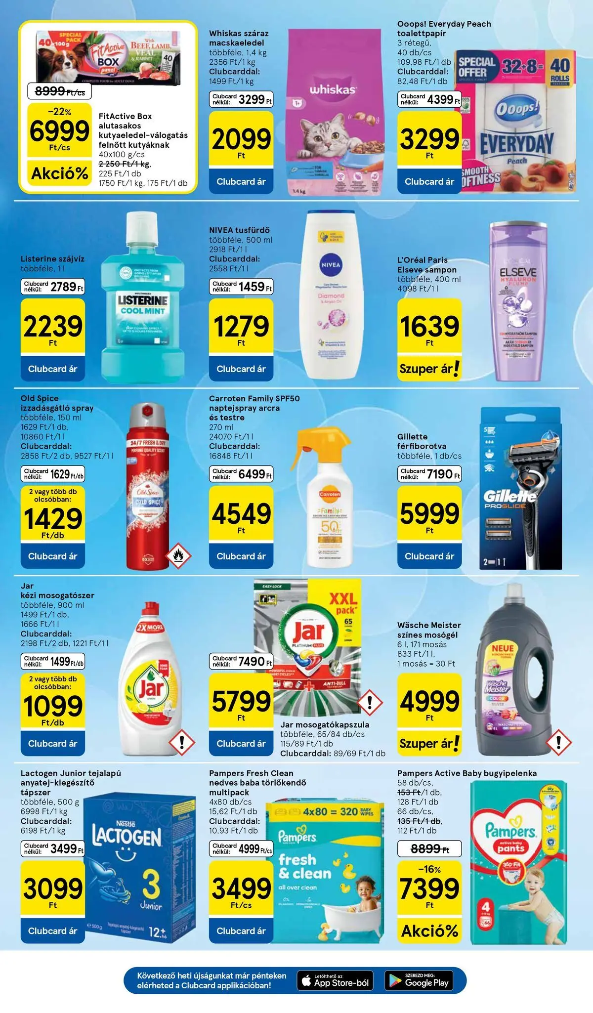 Tesco akciós újság - 2026.07.16.-tól - online | Oldal: 7 | Termékek: Old spice, Macskaeledel, Törlőkendő, Sampon