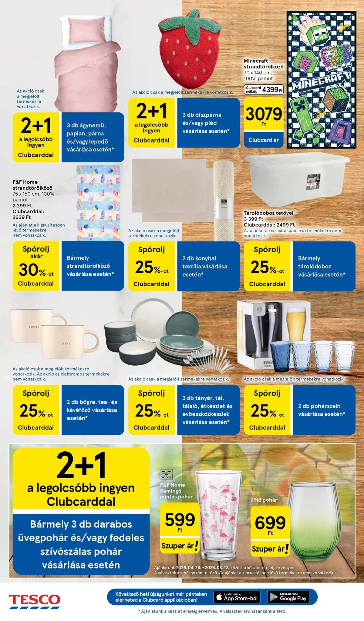 Tesco akciós újság - 2026.07.16.-tól - online | Oldal: 14 | Termékek: Kávéfőző, Tárolódoboz, Párna, Tea