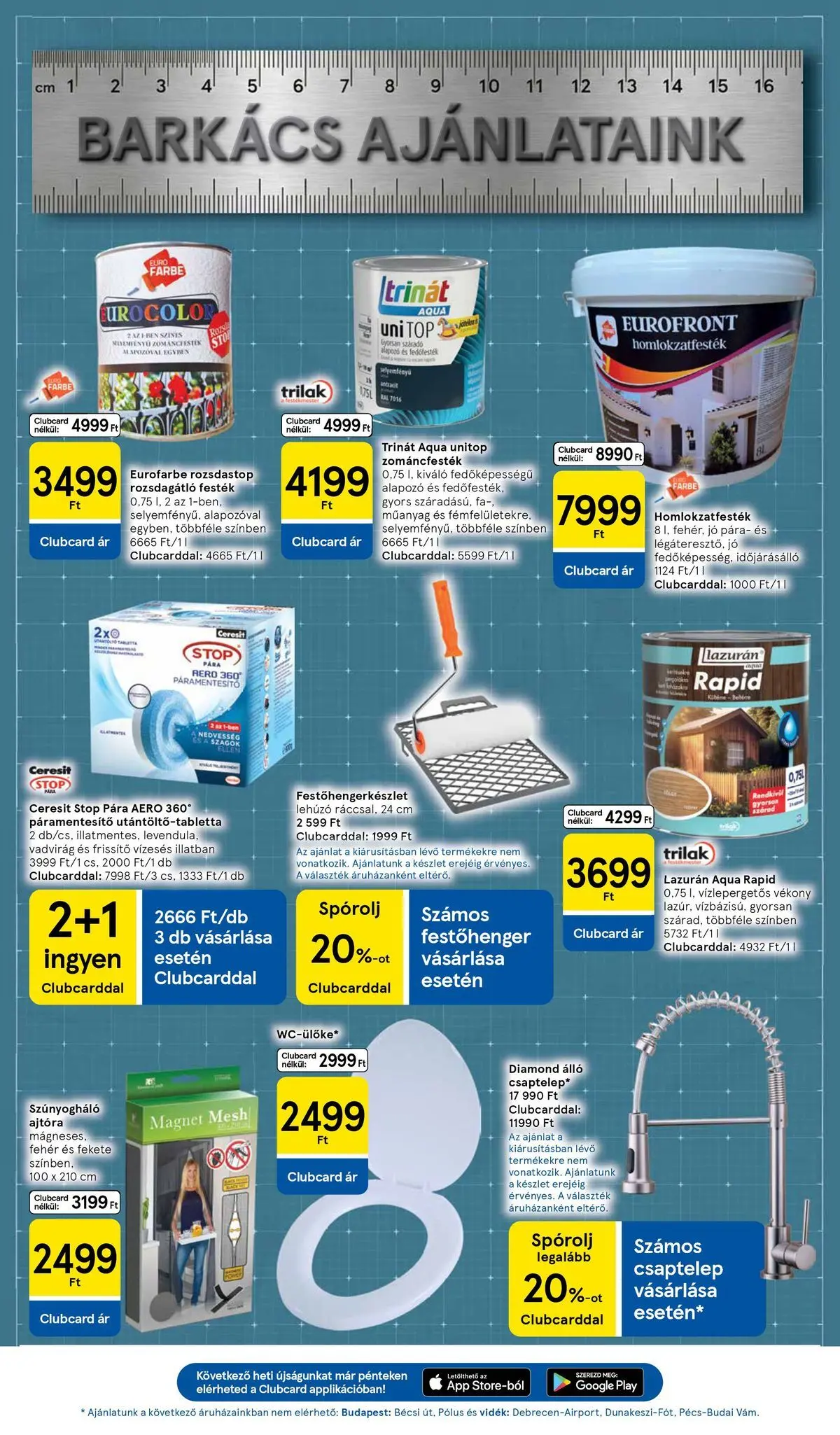Tesco akciós újság - 2026.07.16.-tól - online | Oldal: 29 | Termékek: Páramentesítő, Alapozó, Szúnyogháló, Festék