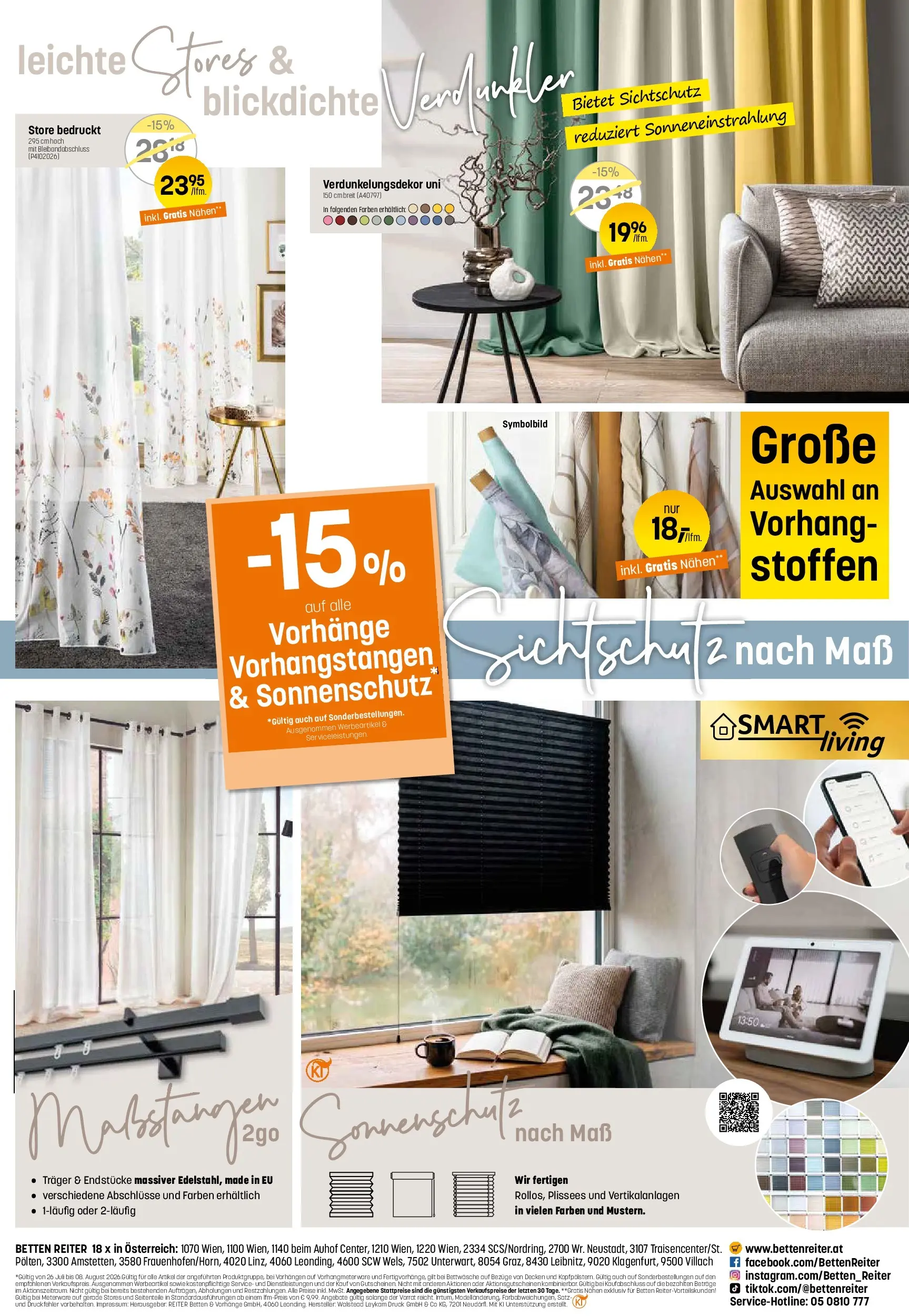 Angebote - Betten Reiter: Aktuelle Angebote von 26.07.2026 - Aktuelle Angebote | Seite: 6