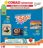 Conad Centro Nord Soc. Coop. Super marche fino al 50% - al 06.08.2026