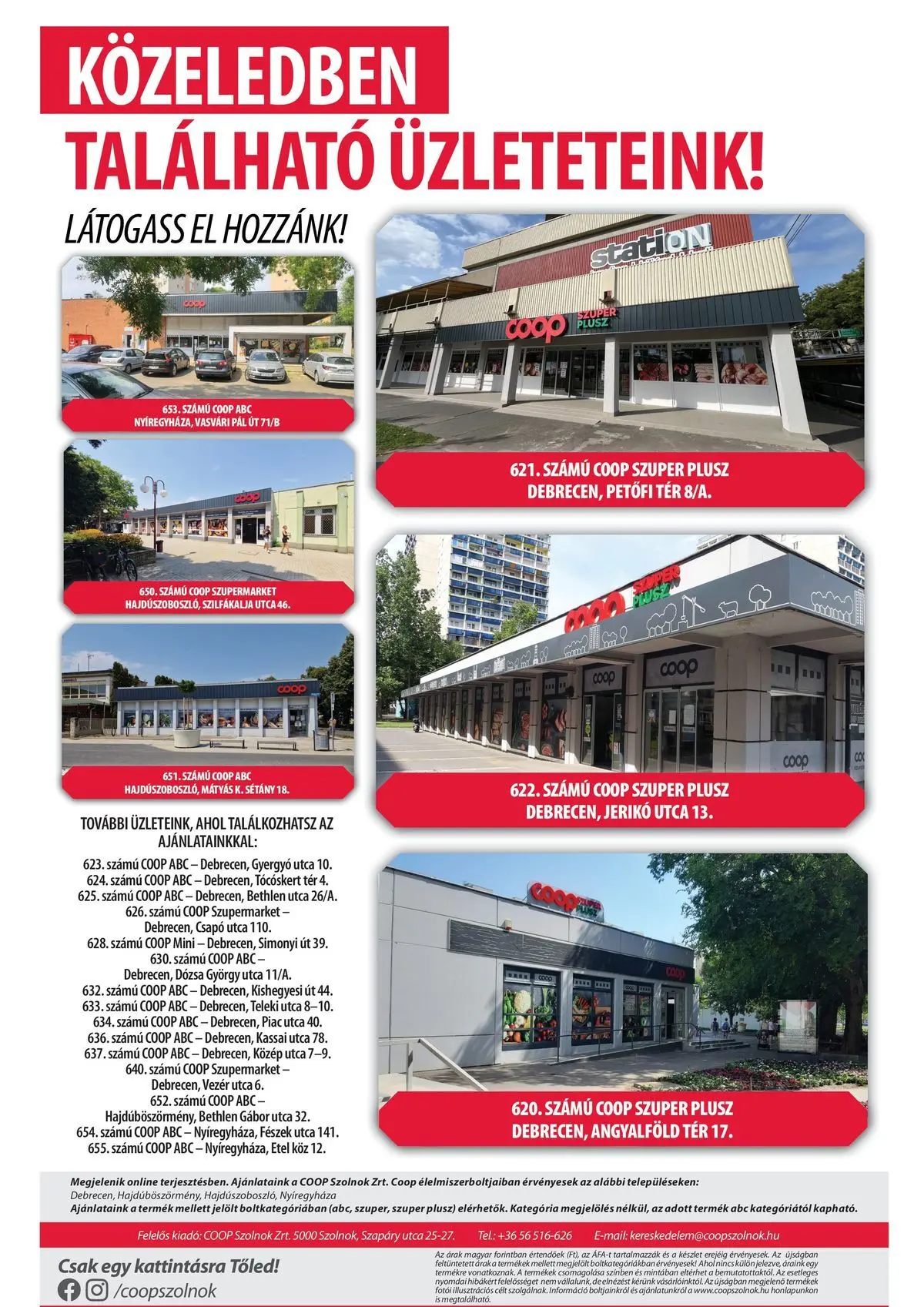 COOP Szolnok akciós újság Debrecen - 2026.07.23. -tól/töl > akció, lapozható szórólap 🛍️ | Oldal: 7