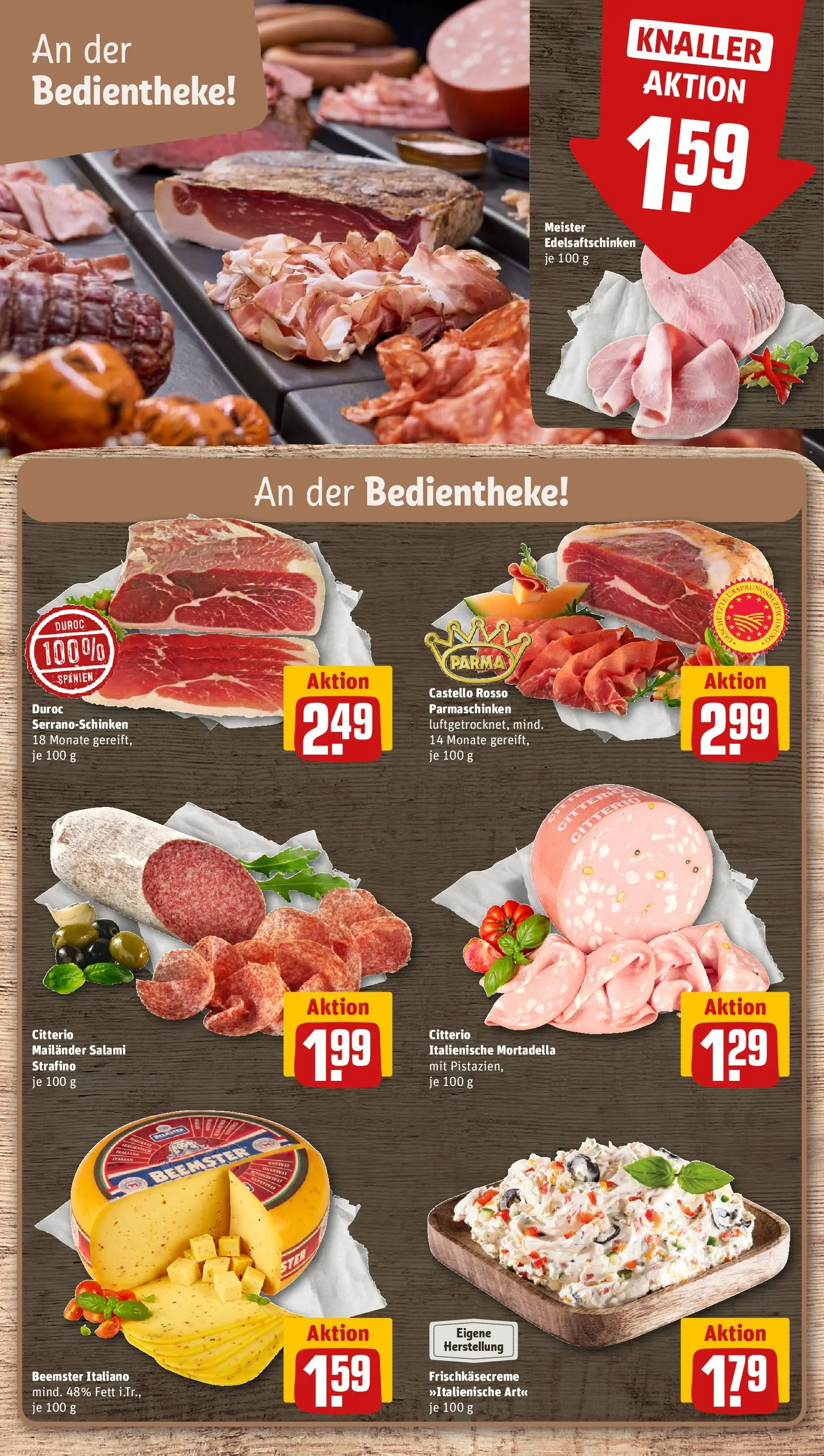 REWE Prospekt ab 20.07.2026 zum Blättern » Angebote | Seite: 13 | Produkte: Salami