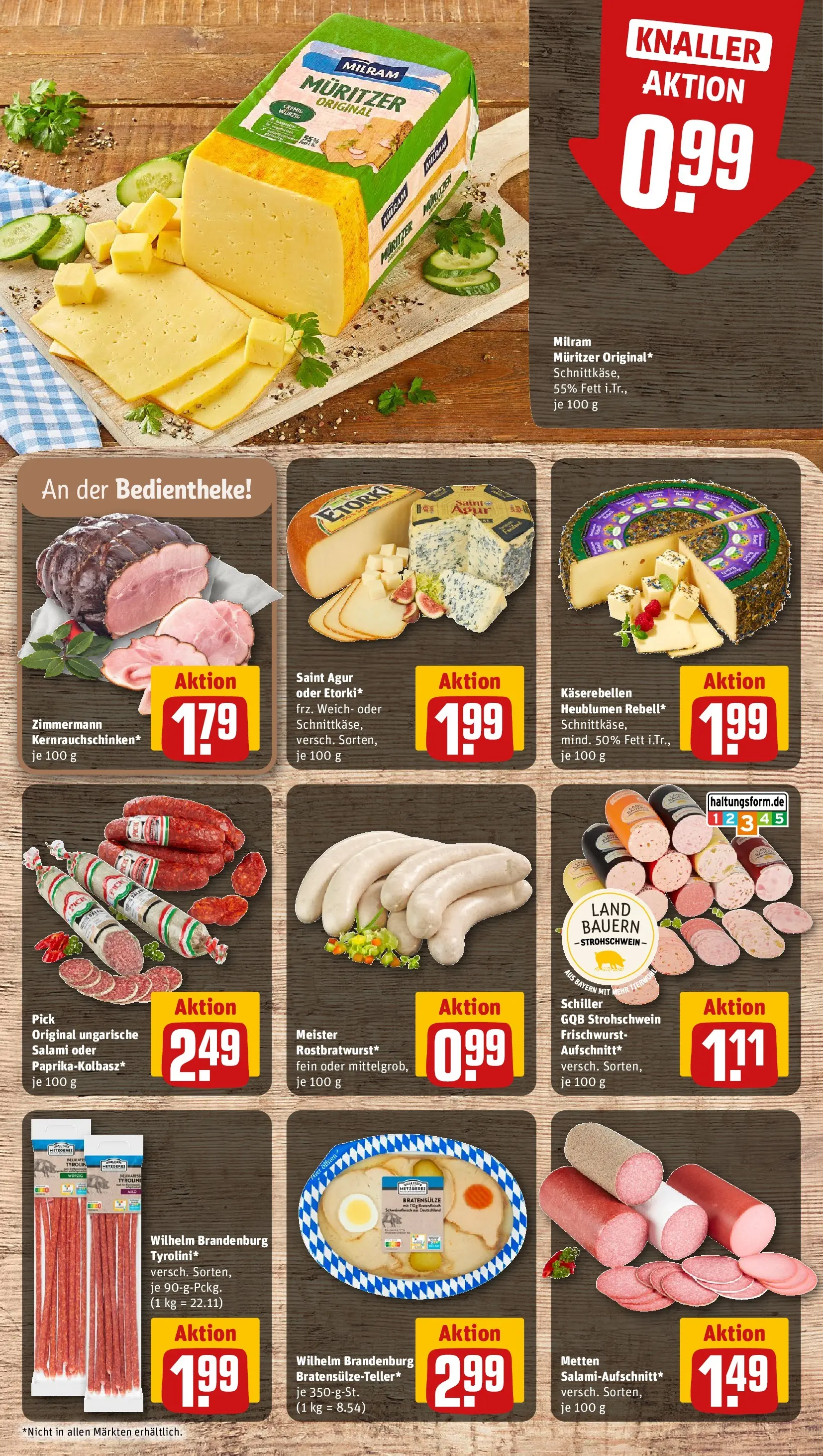 REWE Prospekt ab 20.07.2026 zum Blättern » Angebote | Seite: 12 | Produkte: Milram, Salami