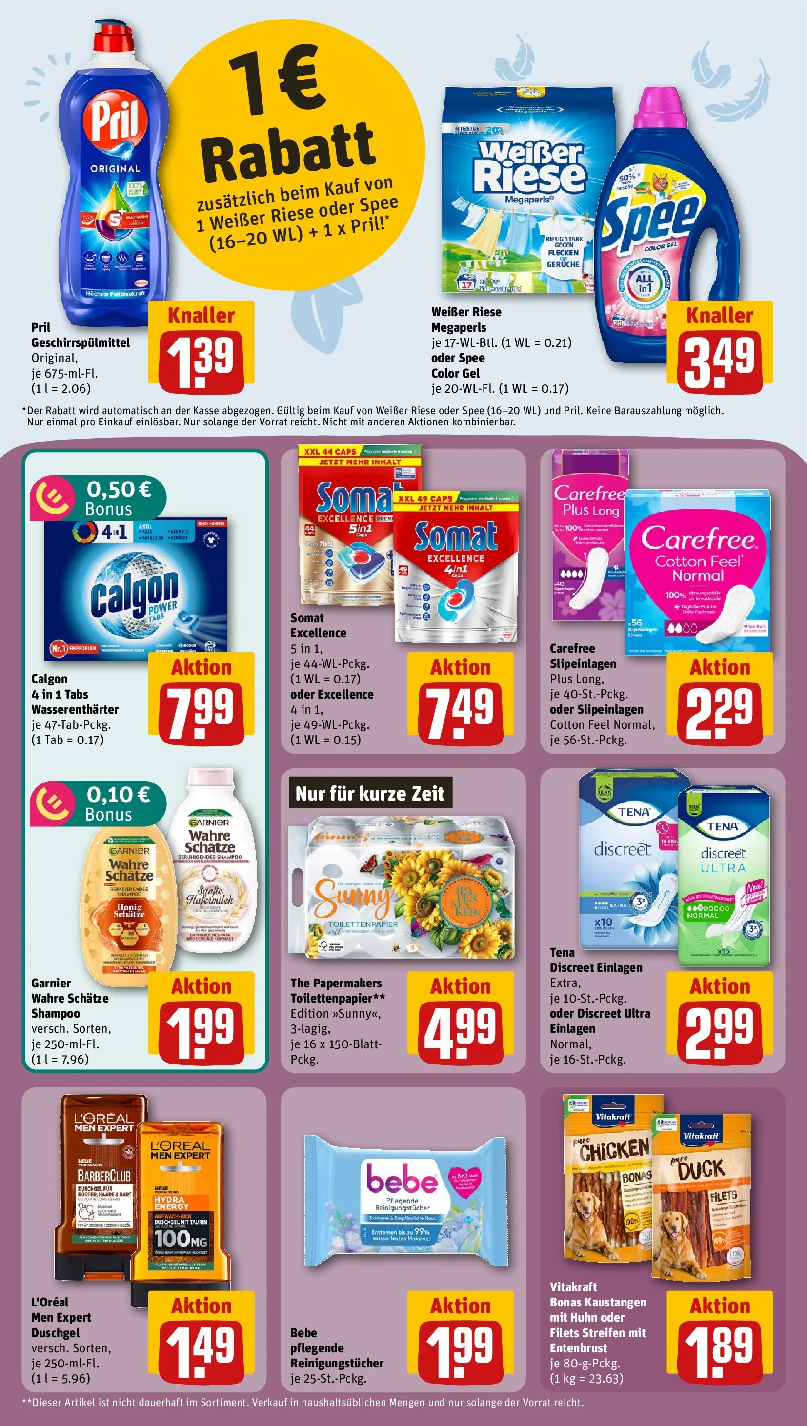 REWE Prospekt ab 20.07.2026 zum Blättern » Angebote | Seite: 25 | Produkte: Energy, Duschgel, Geschirrspülmittel, Pril