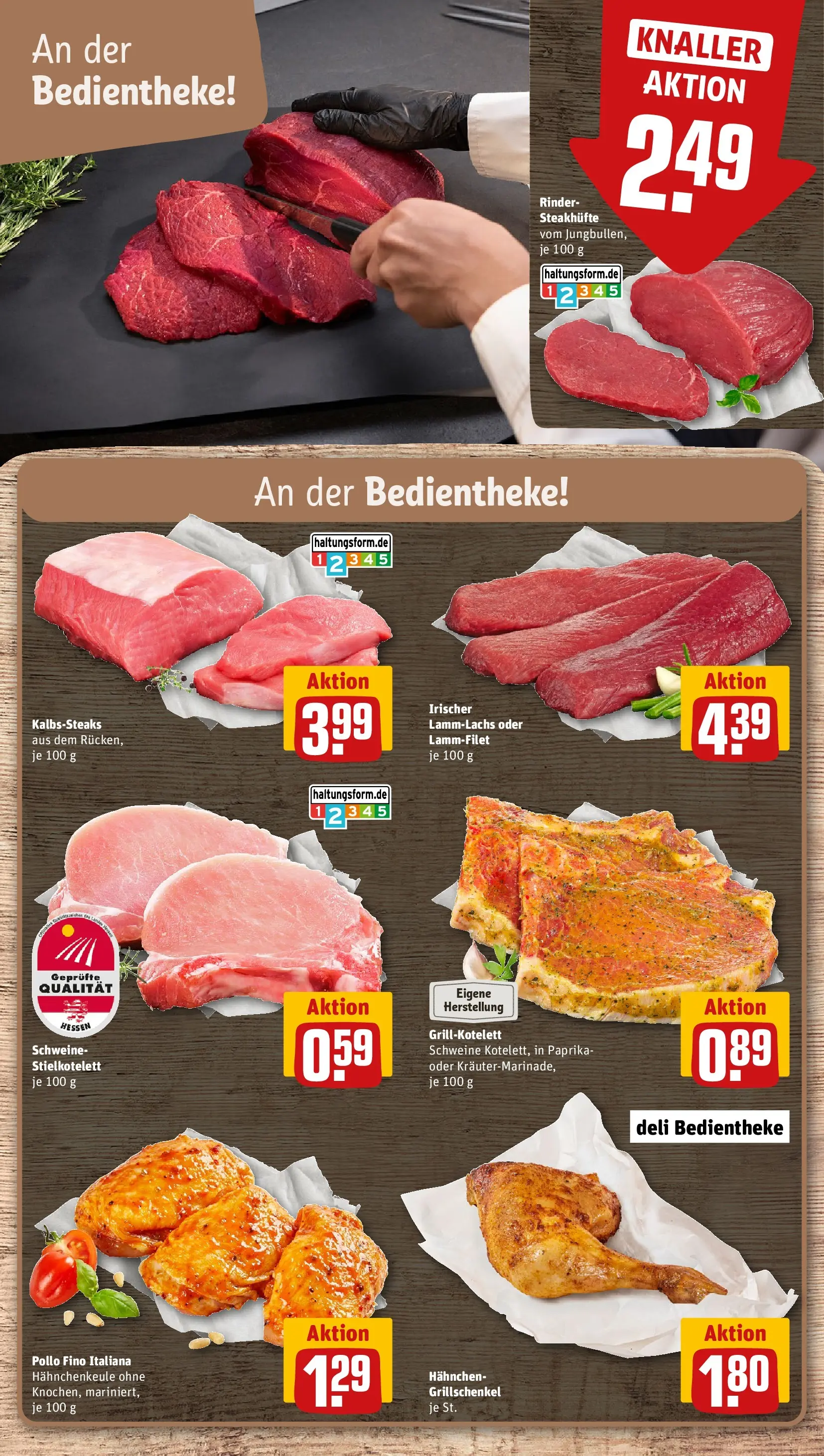 REWE Prospekt ab 20.07.2026 zum Blättern » Angebote | Seite: 10 | Produkte: Hahnchen, Paprika