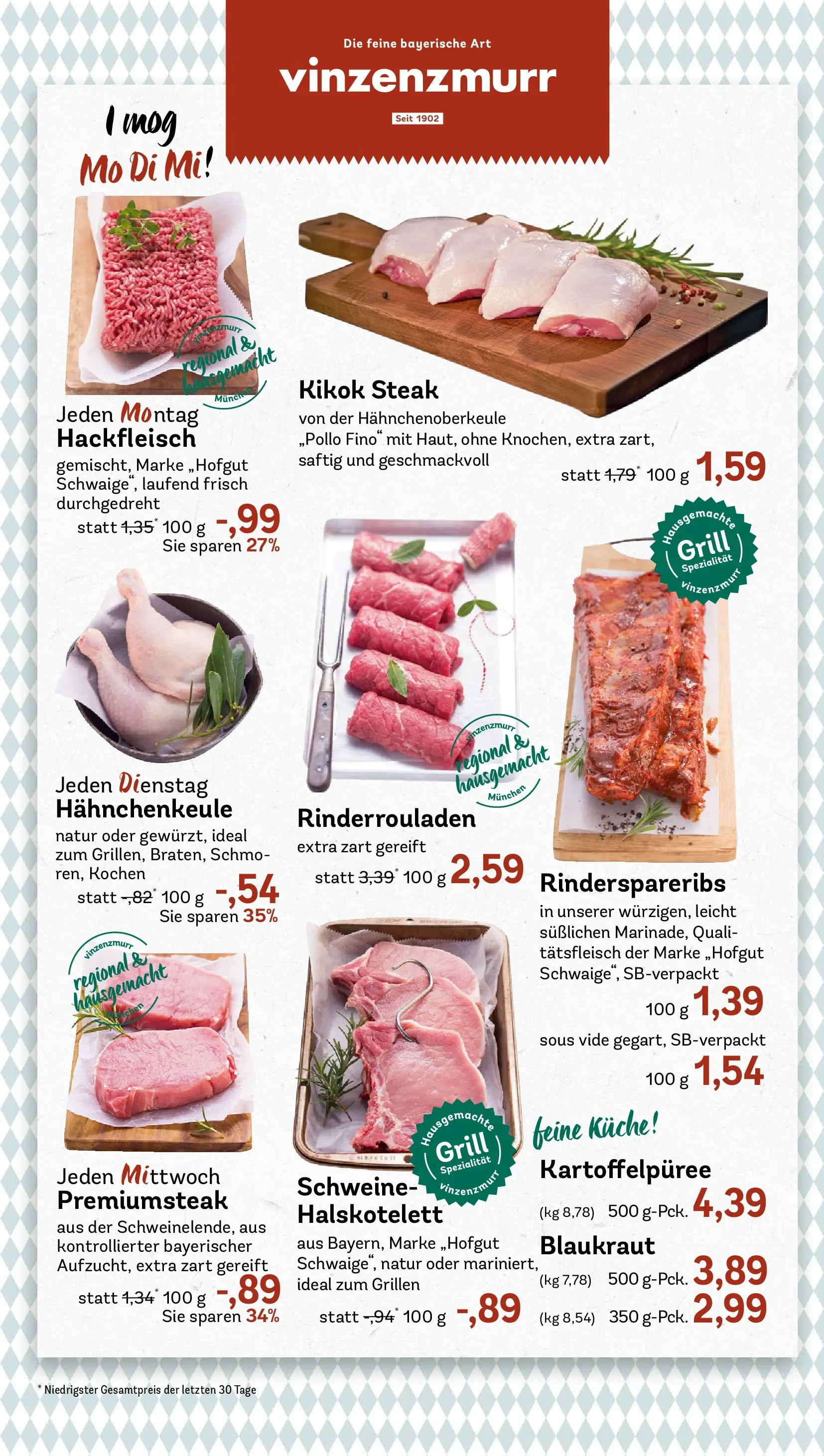 REWE Prospekt ab 20.07.2026 zum Blättern » Angebote | Seite: 10 | Produkte: Rinderrouladen, Grill, Küche, Steak
