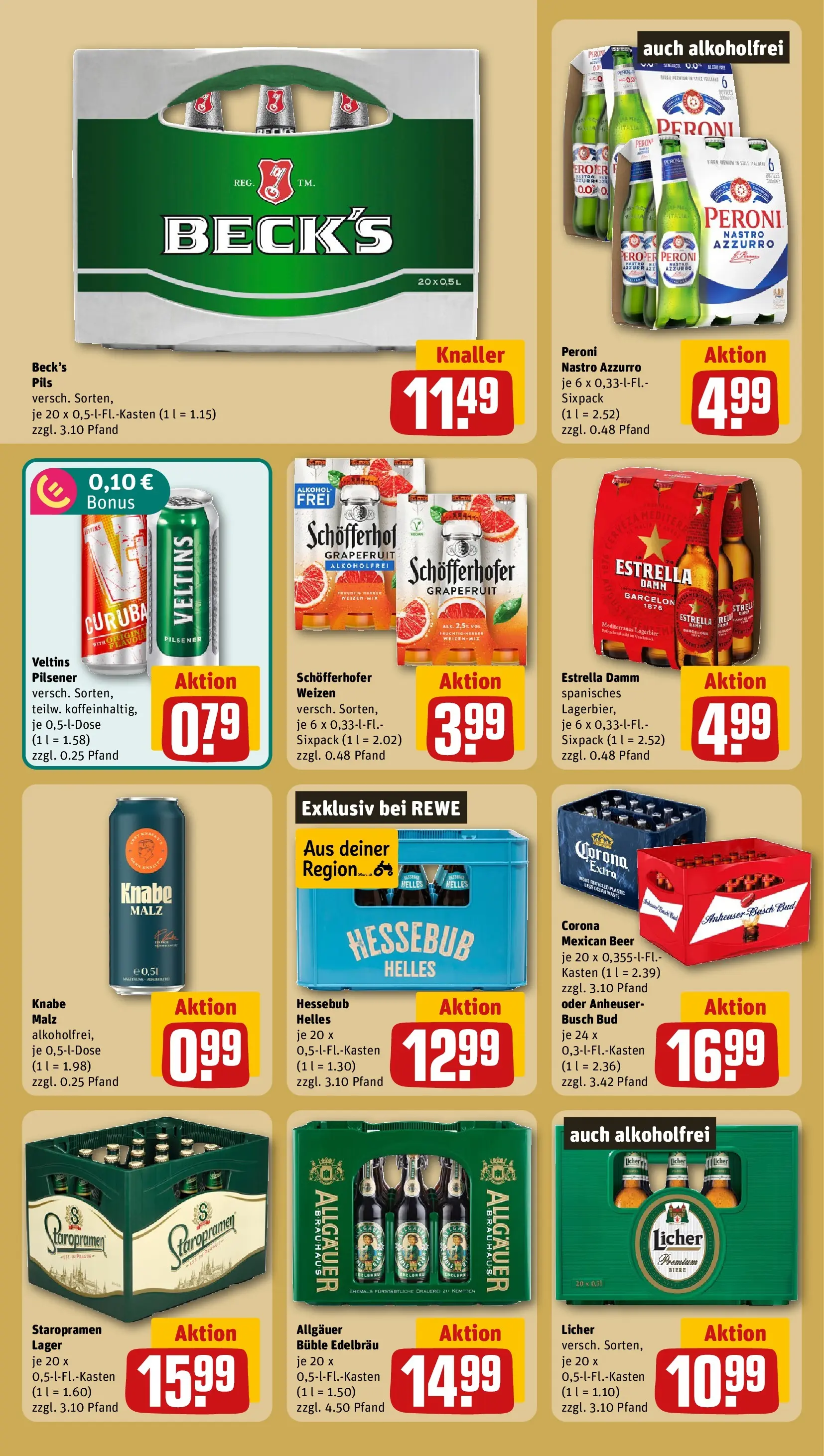 REWE Prospekt ab 20.07.2026 zum Blättern » Angebote | Seite: 21 | Produkte: Pils, Grapefruit, Veltins