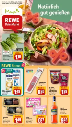 Rewe Prospekt Nistertal ab 20.07.2026 gültig Rewe Prospekt Nistertal ab 20.07.2026 gültig