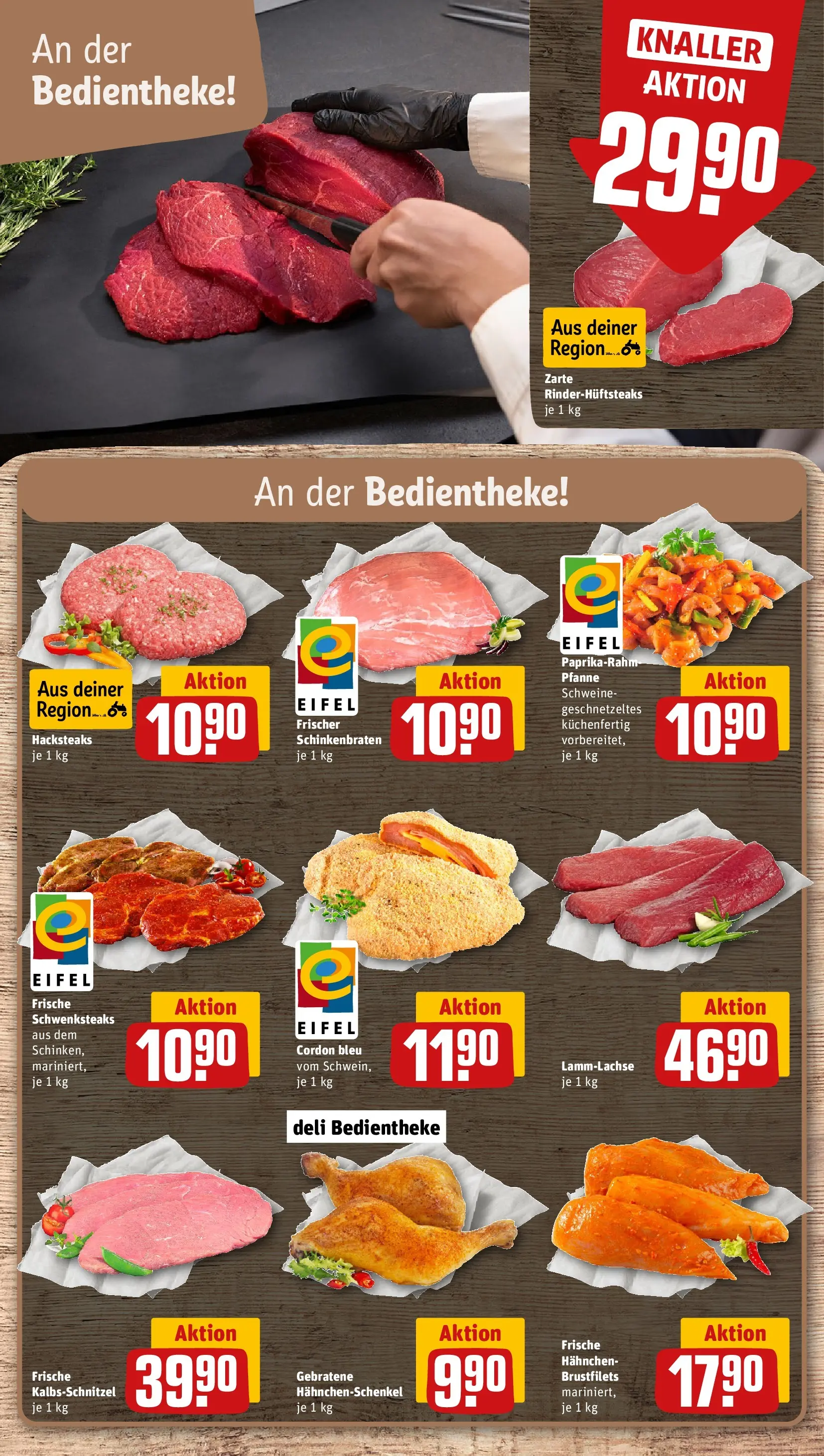 REWE Prospekt ab 20.07.2026 zum Blättern » Angebote | Seite: 10 | Produkte: Hahnchen, Hahnchenschenkel