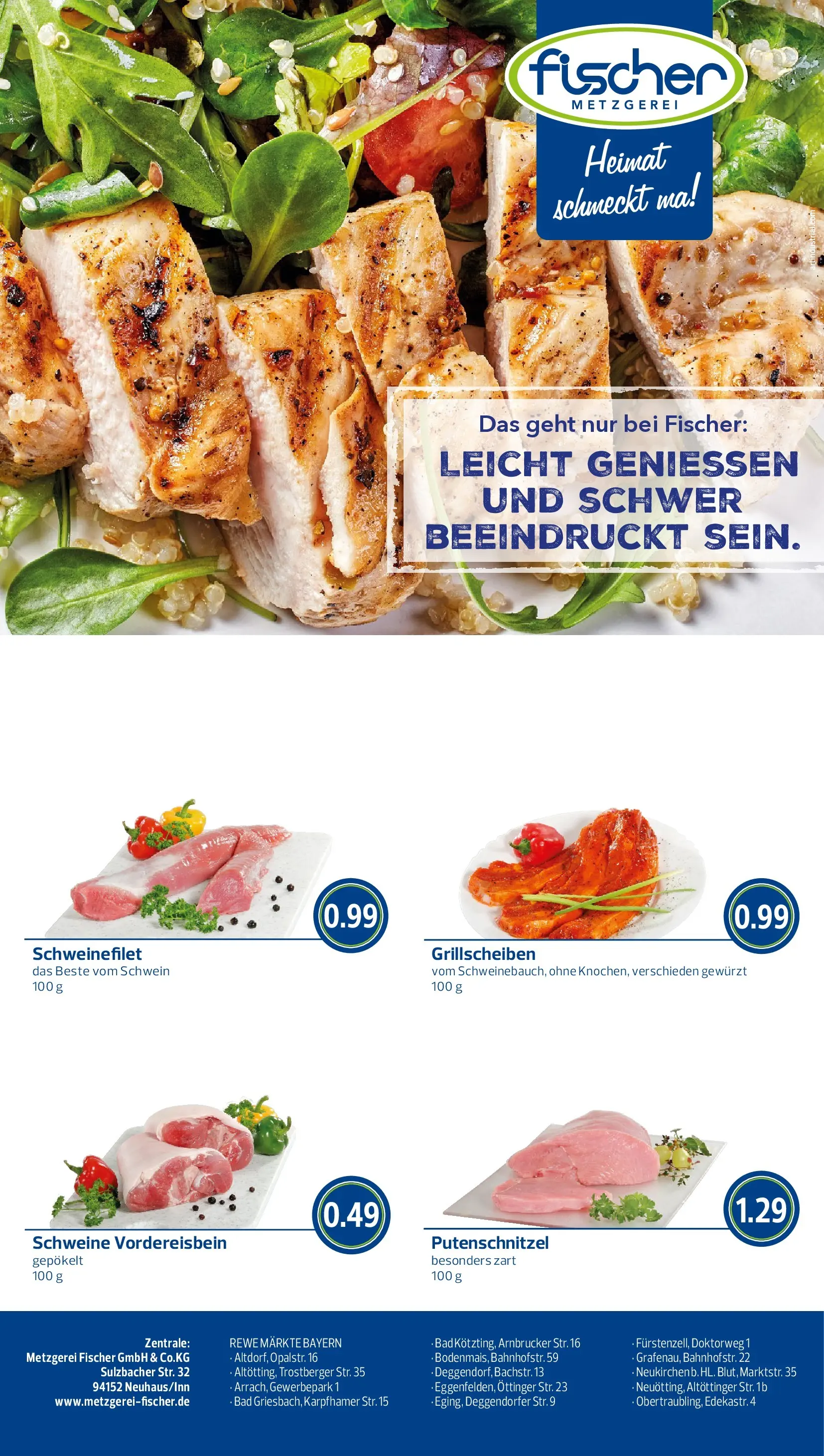 REWE Prospekt ab 20.07.2026 zum Blättern » Angebote | Seite: 10 | Produkte: Bad, Schweinefilet, Putenschnitzel