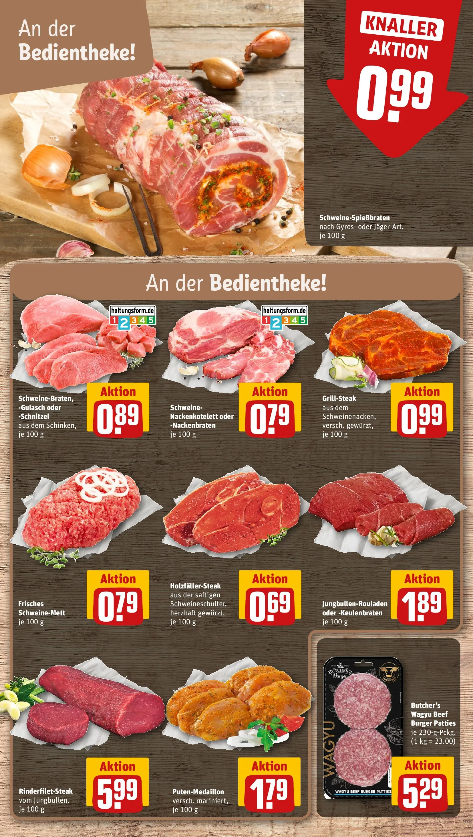 REWE Prospekt ab 20.07.2026 zum Blättern » Angebote | Seite: 10 | Produkte: Burger, Schnitzel, Gyros, Gulasch