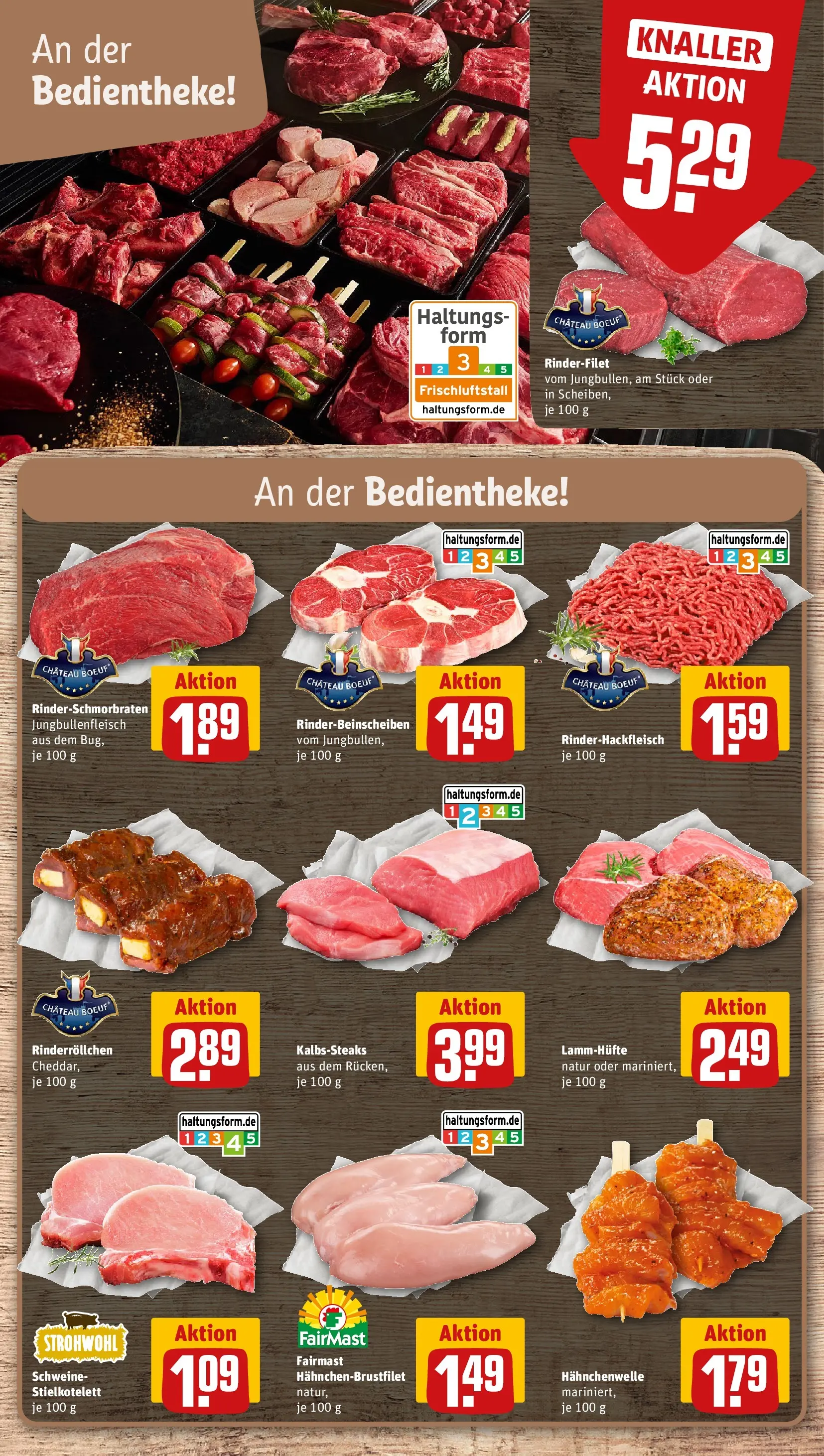 REWE Prospekt ab 20.07.2026 zum Blättern » Angebote | Seite: 10 | Produkte: Rinderfilet