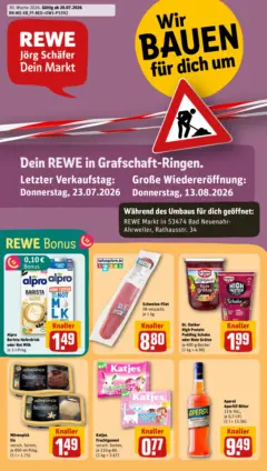 Rewe Prospekt Grafschaft / Ringen ab 20.07.2026 gültig Rewe Prospekt Grafschaft / Ringen ab 20.07.2026 gültig
