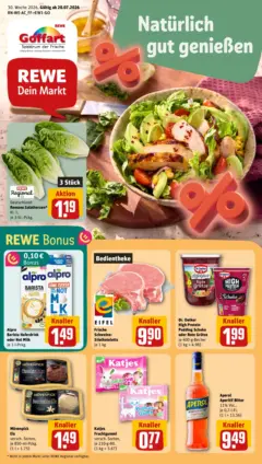 Rewe Prospekt Eschweiler / Bohl ab 20.07.2026 gültig | Seite: 20 | Produkte: Spiel, Cola, Mineralwasser, Fruchtsaft