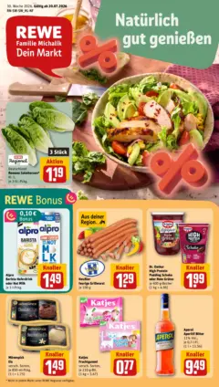 Rewe Prospekt Lonsee ab 20.07.2026 gültig
