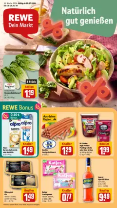 Rewe Prospekt Giengen An Der Brenz ab 20.07.2026 gültig Rewe Prospekt Giengen An Der Brenz ab 20.07.2026 gültig