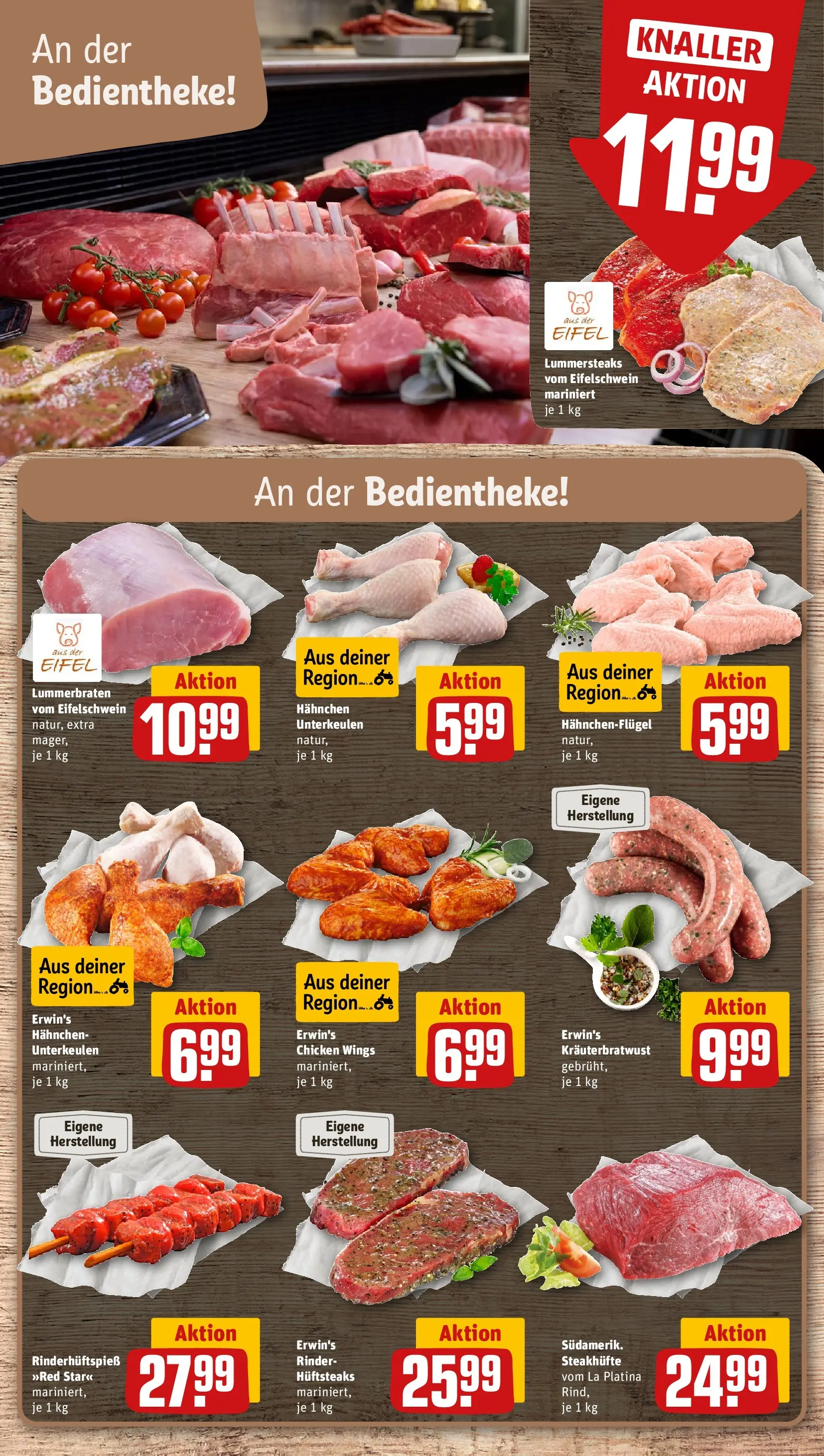 REWE Prospekt ab 20.07.2026 zum Blättern » Angebote | Seite: 10 | Produkte: Hahnchen