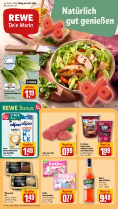 Rewe Prospekt Töging ab 20.07.2026 gültig